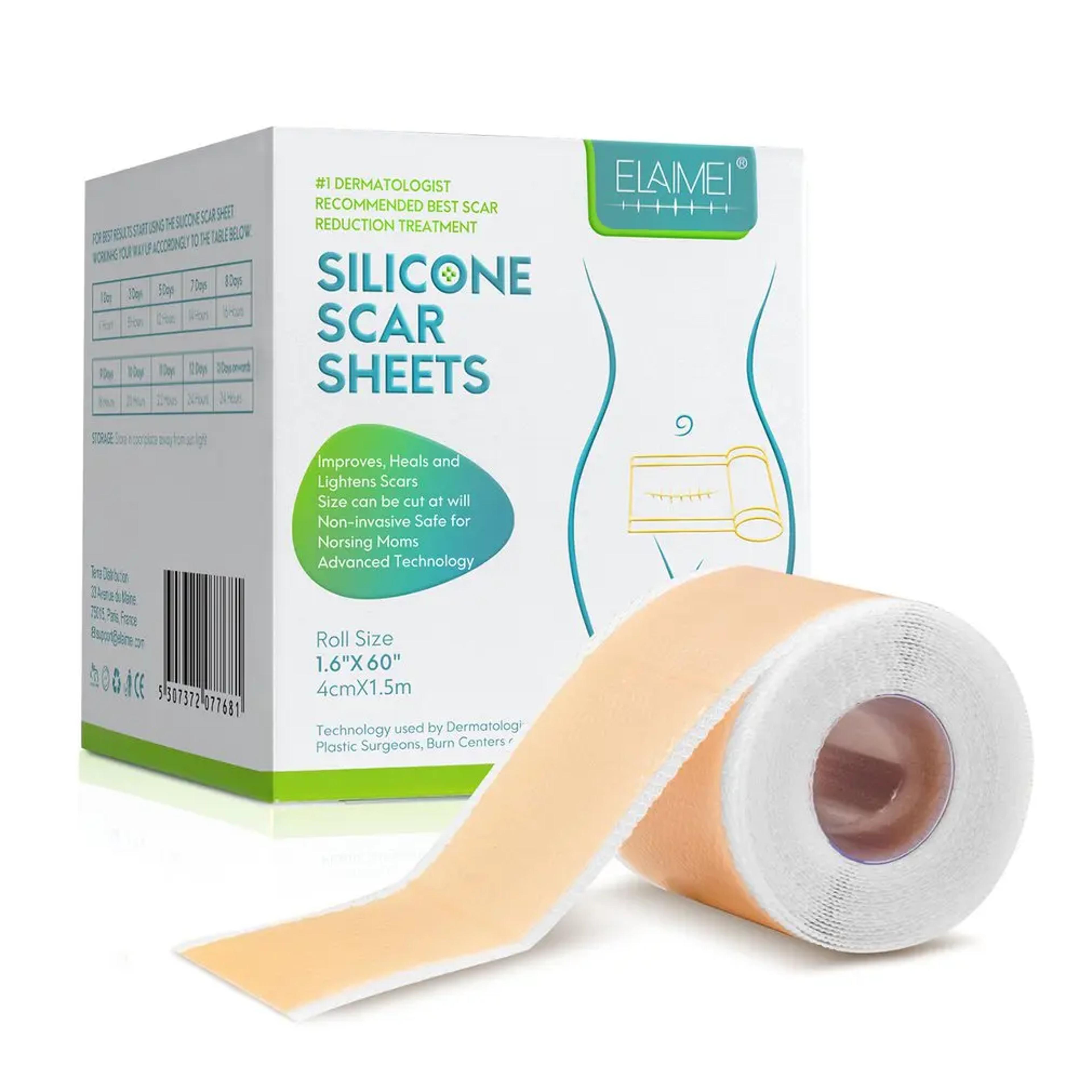 advanced silicone scar sheets reusable scar repair tape for smooth skin