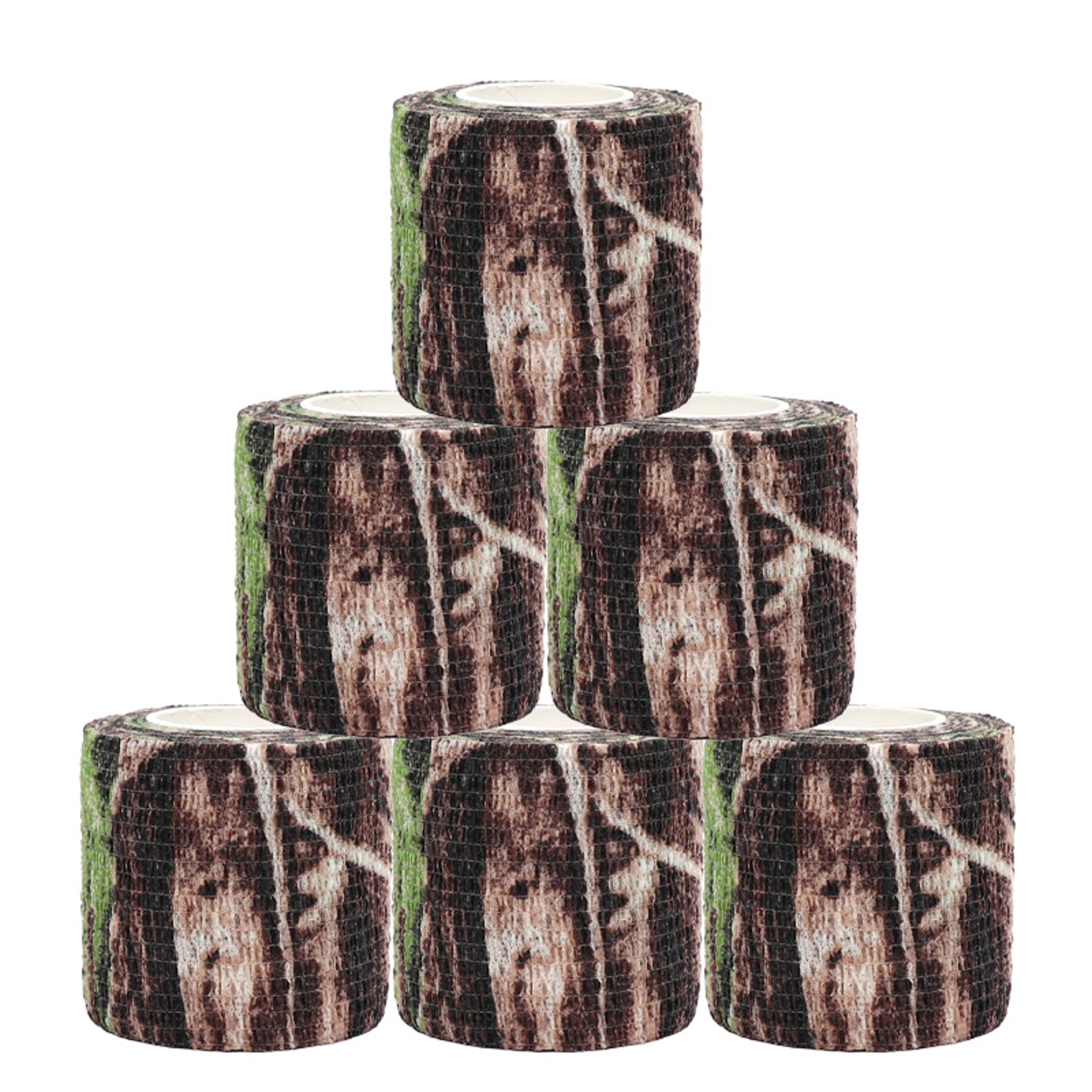 camouflage self adhesive elastic bandage finger, joint & knee support tape