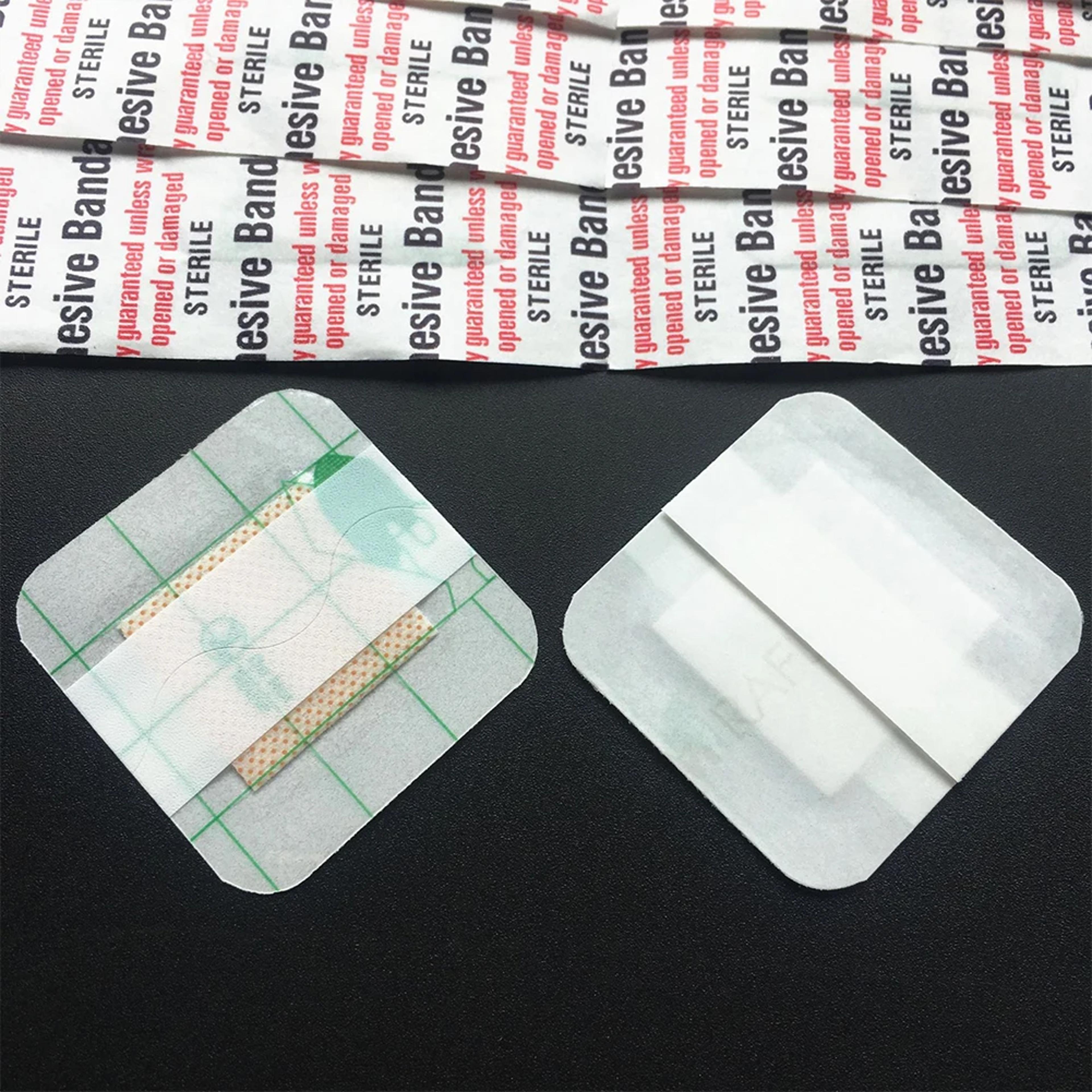waterproof transparent wound plaster adhesive bandages for first aid