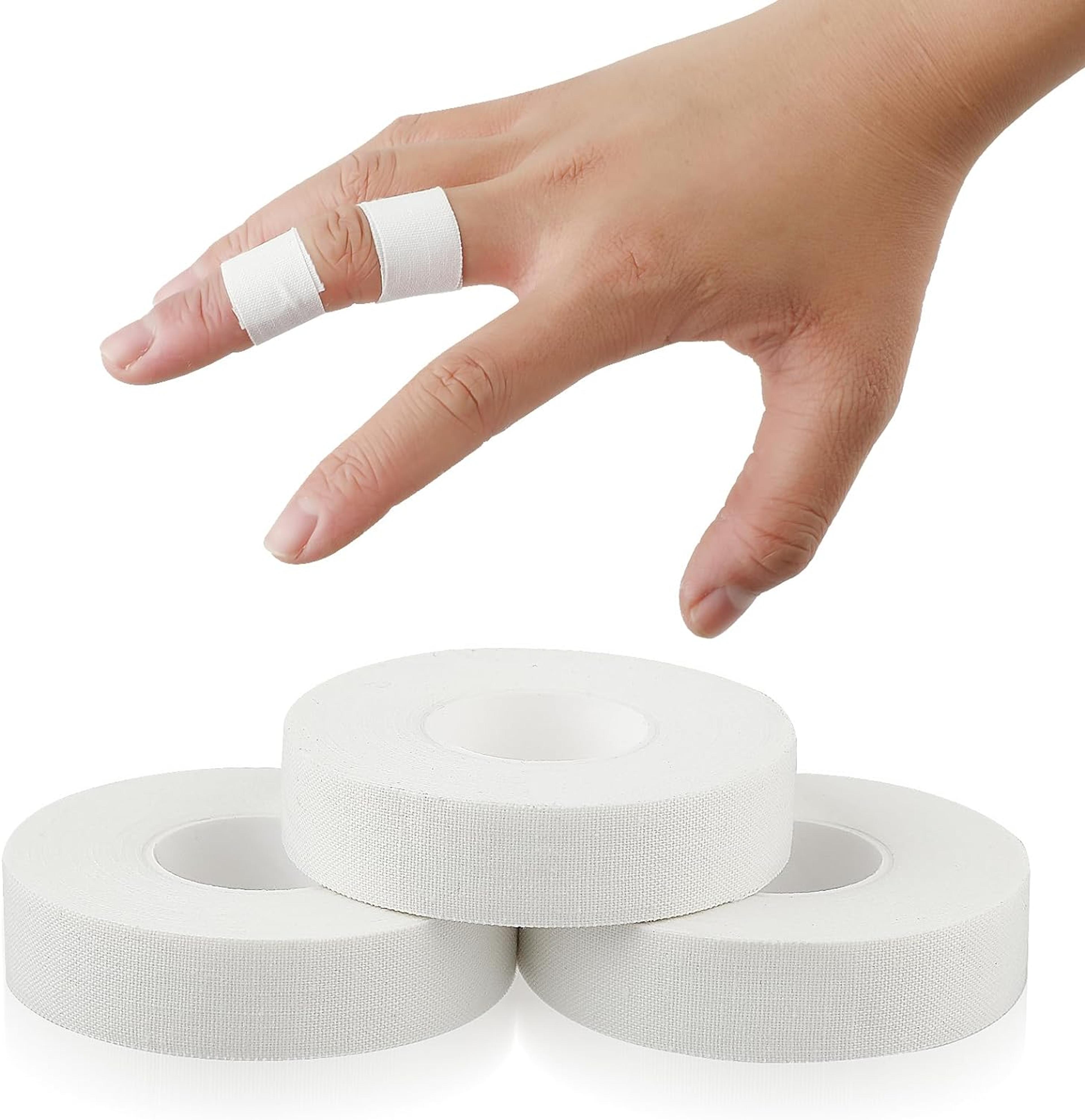 premium white athletic finger tape extra strong sports grip for climbing