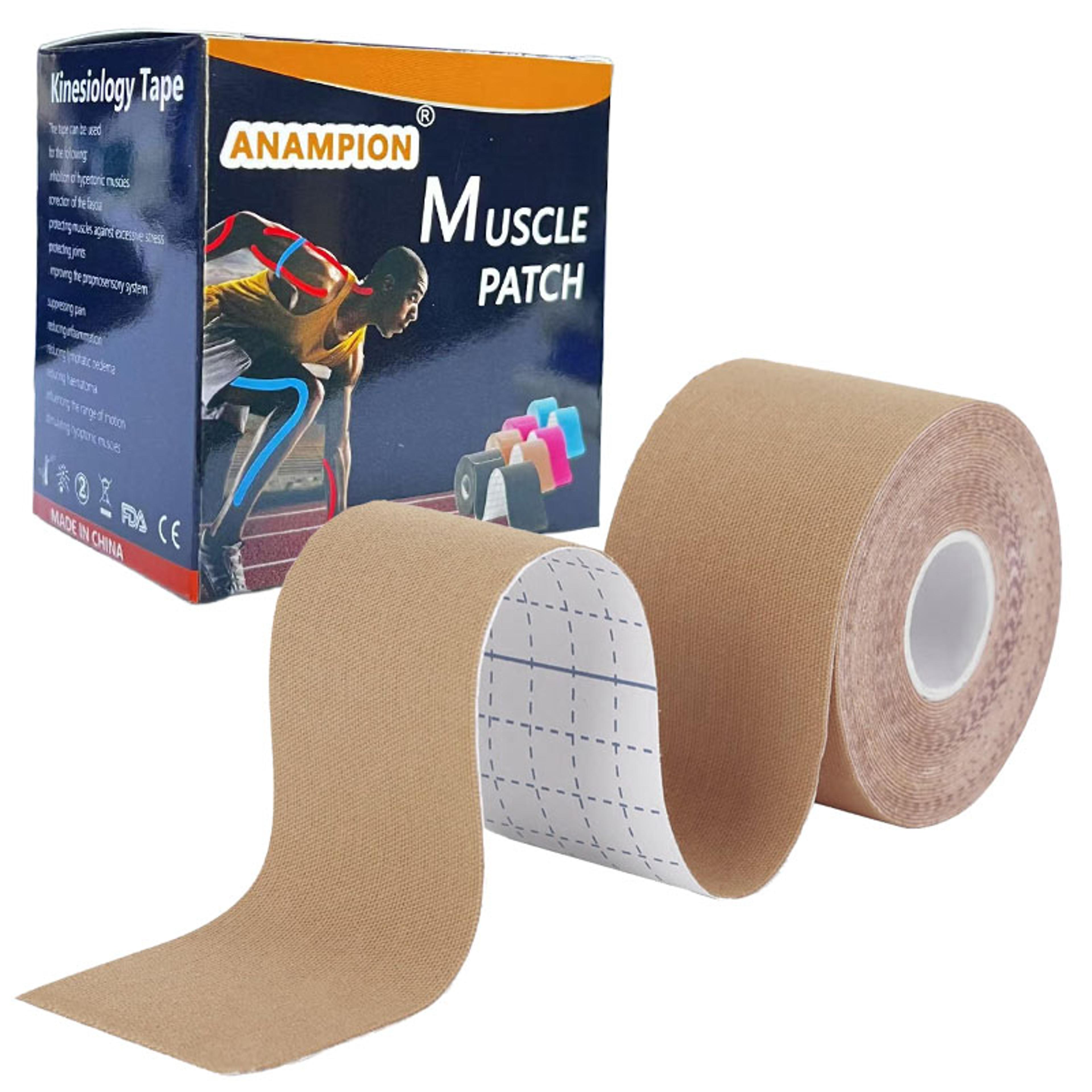 premium cotton kinesiology tape for muscle support & injury prevention