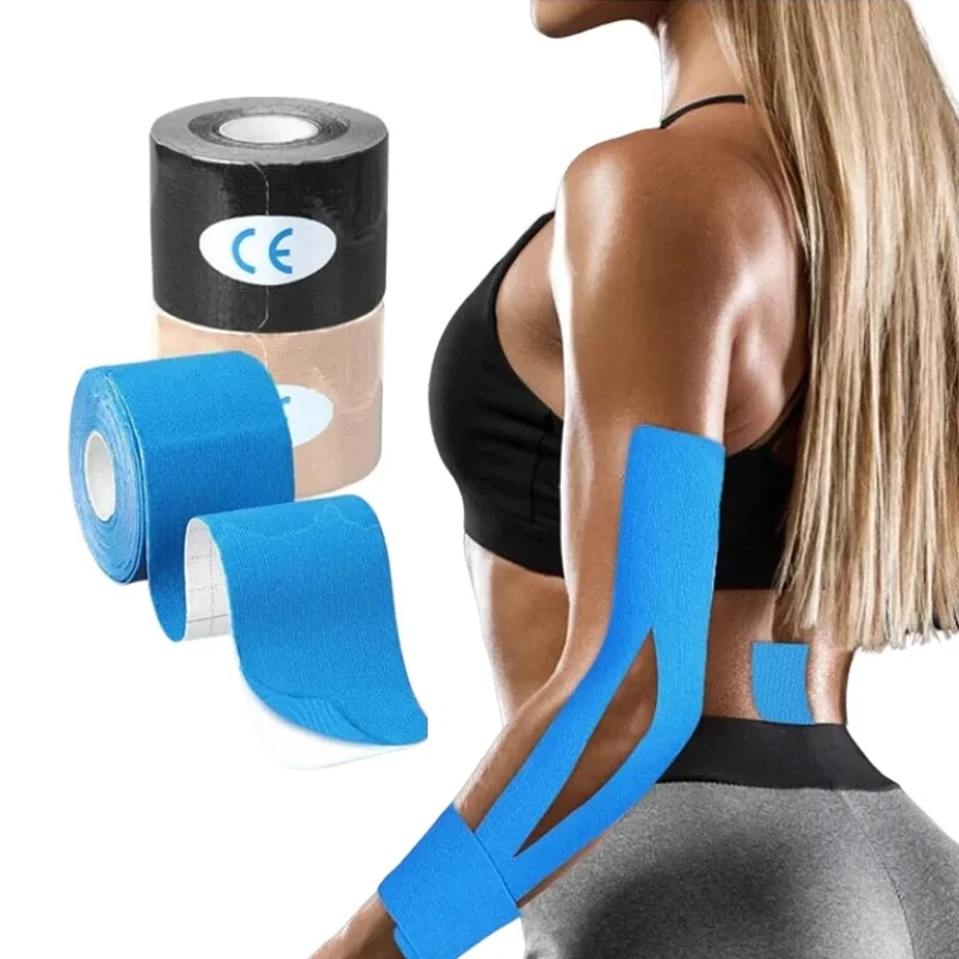 kinesiology tape cotton elastic sports tape for muscle support
