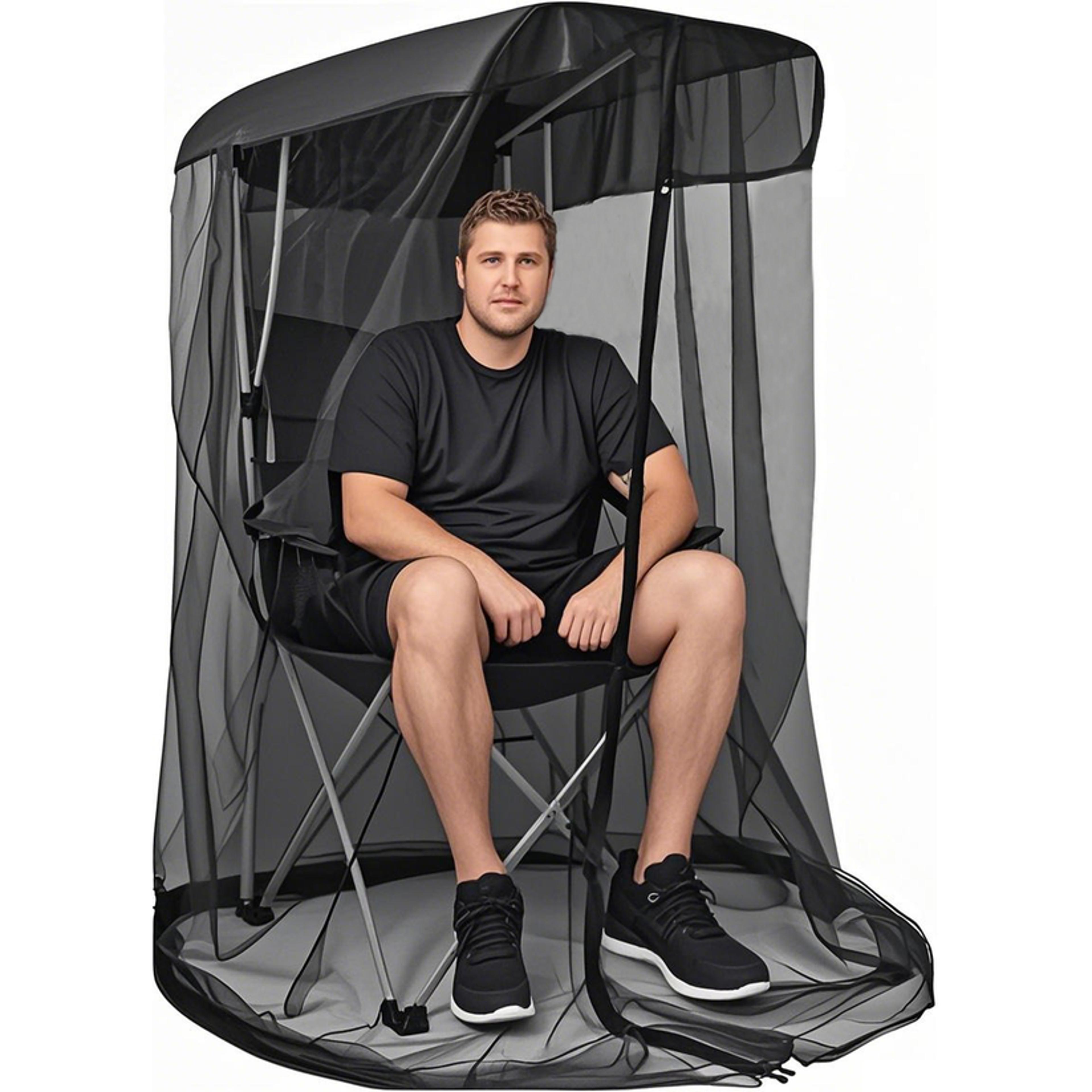 outdoor swing mosquito net for patio garden chairs and fishing