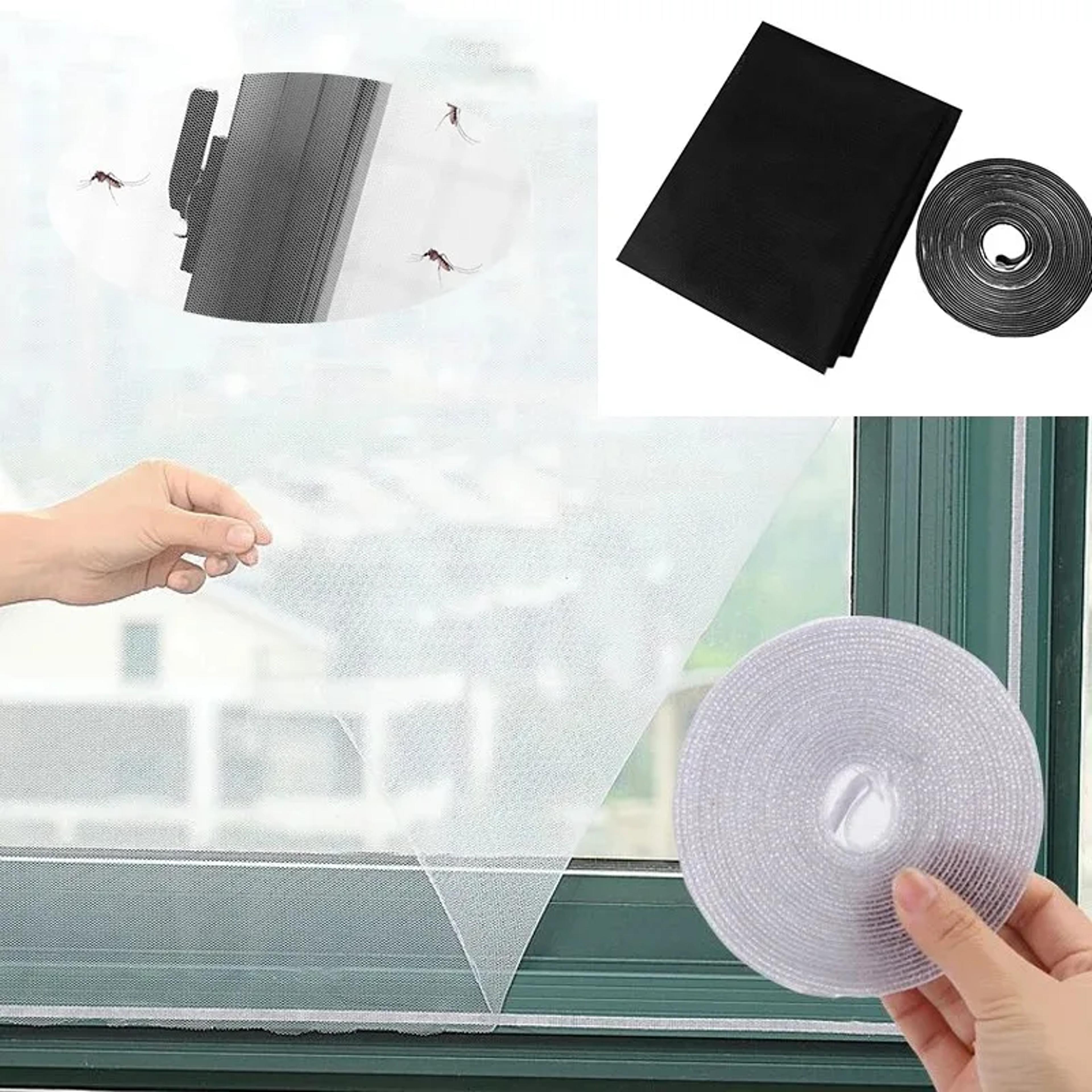 self adhesive mosquito net window screen mesh for diy insect protection