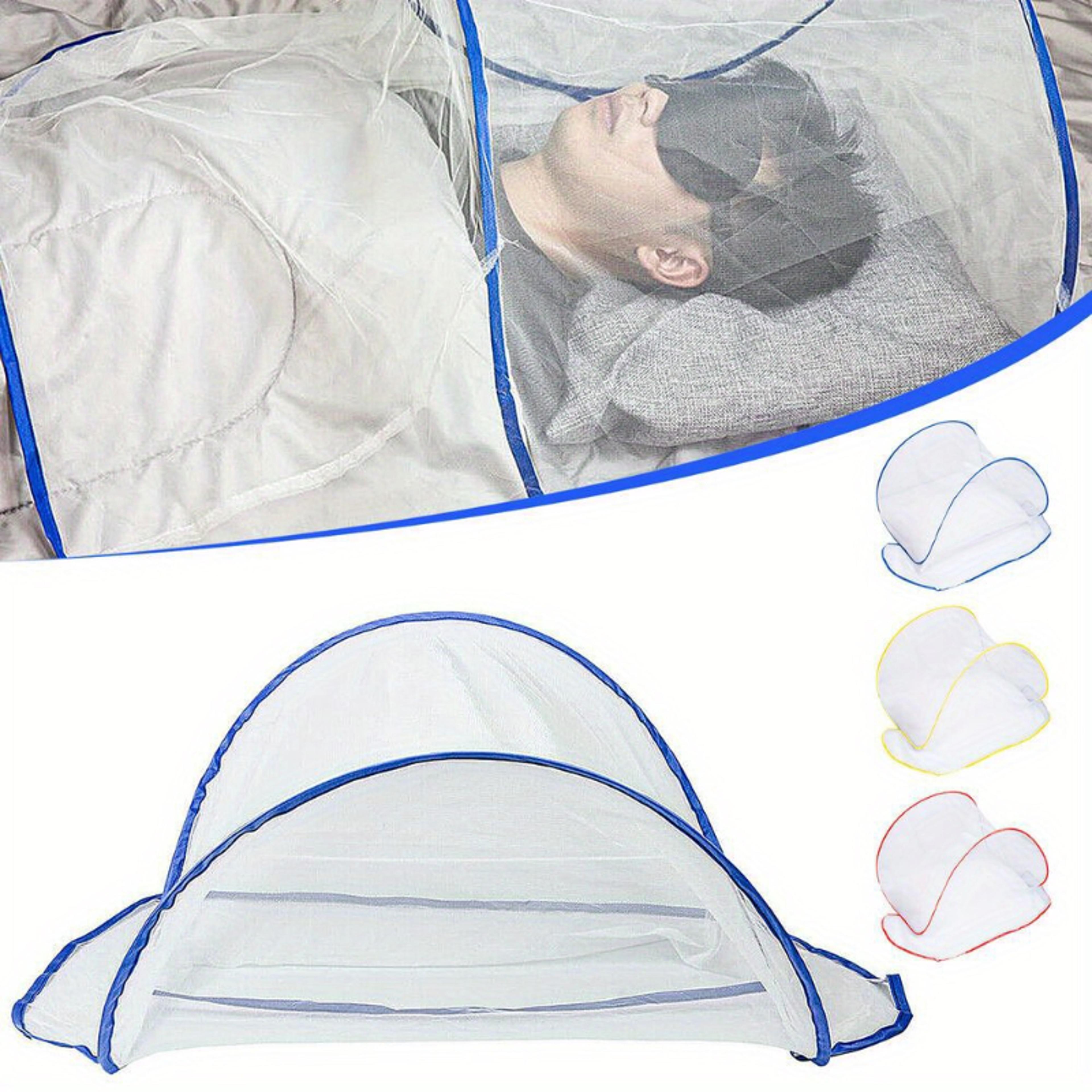 portable folding mosquito net cover for head face and bed