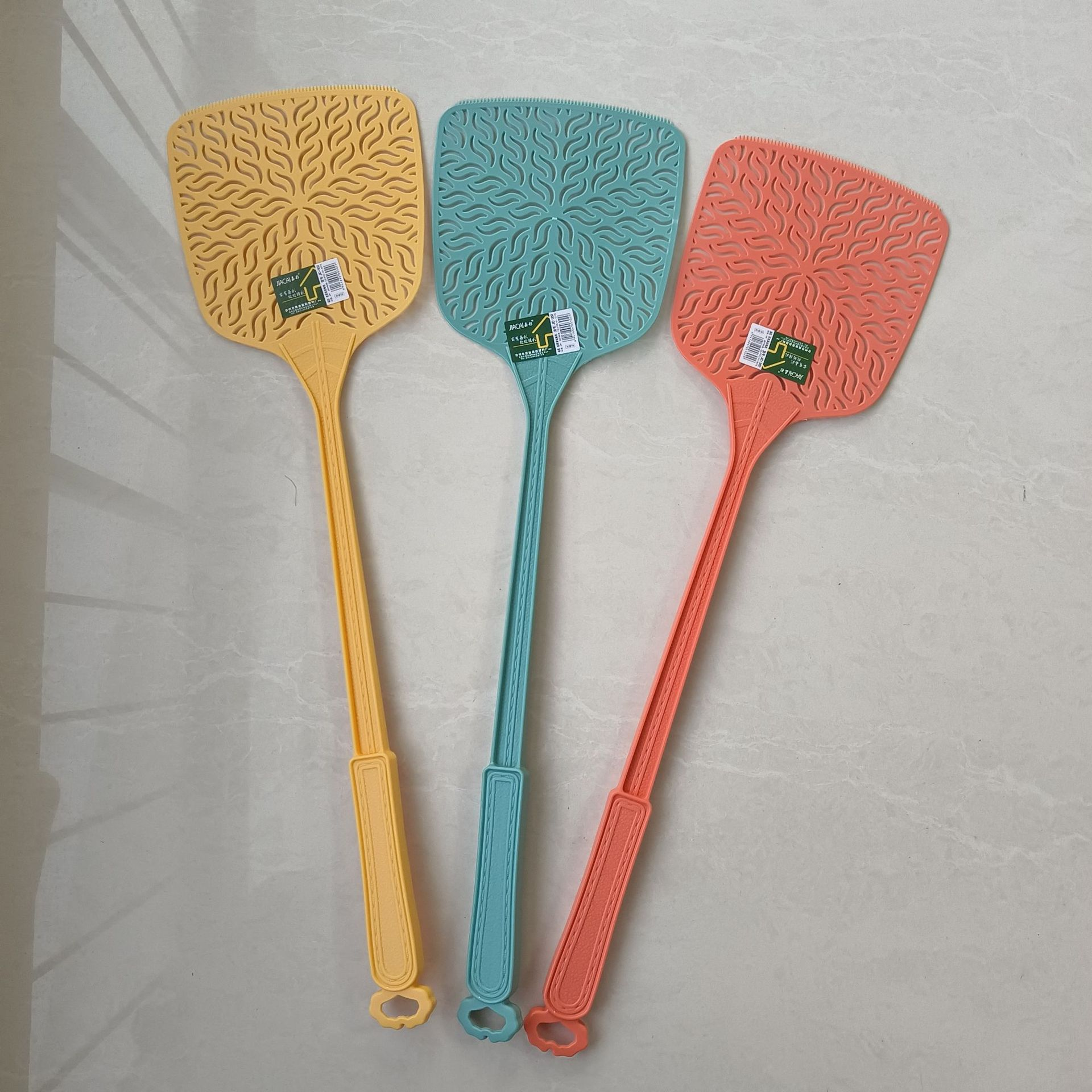 retro faux leather fly swatter durable insect swatter for home & kitchen pest control