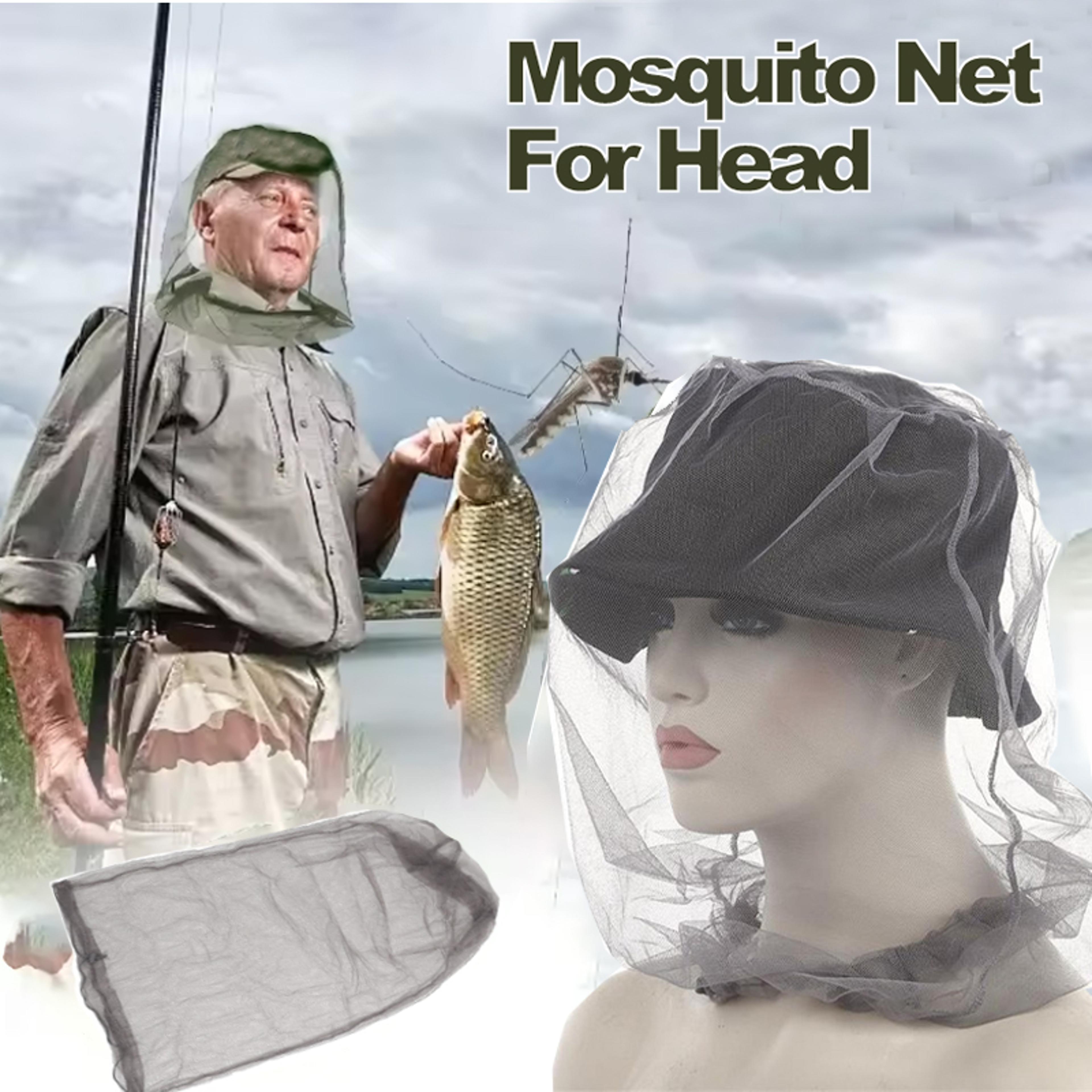outdoor mosquito head net hat for hiking camping fishing and gardening