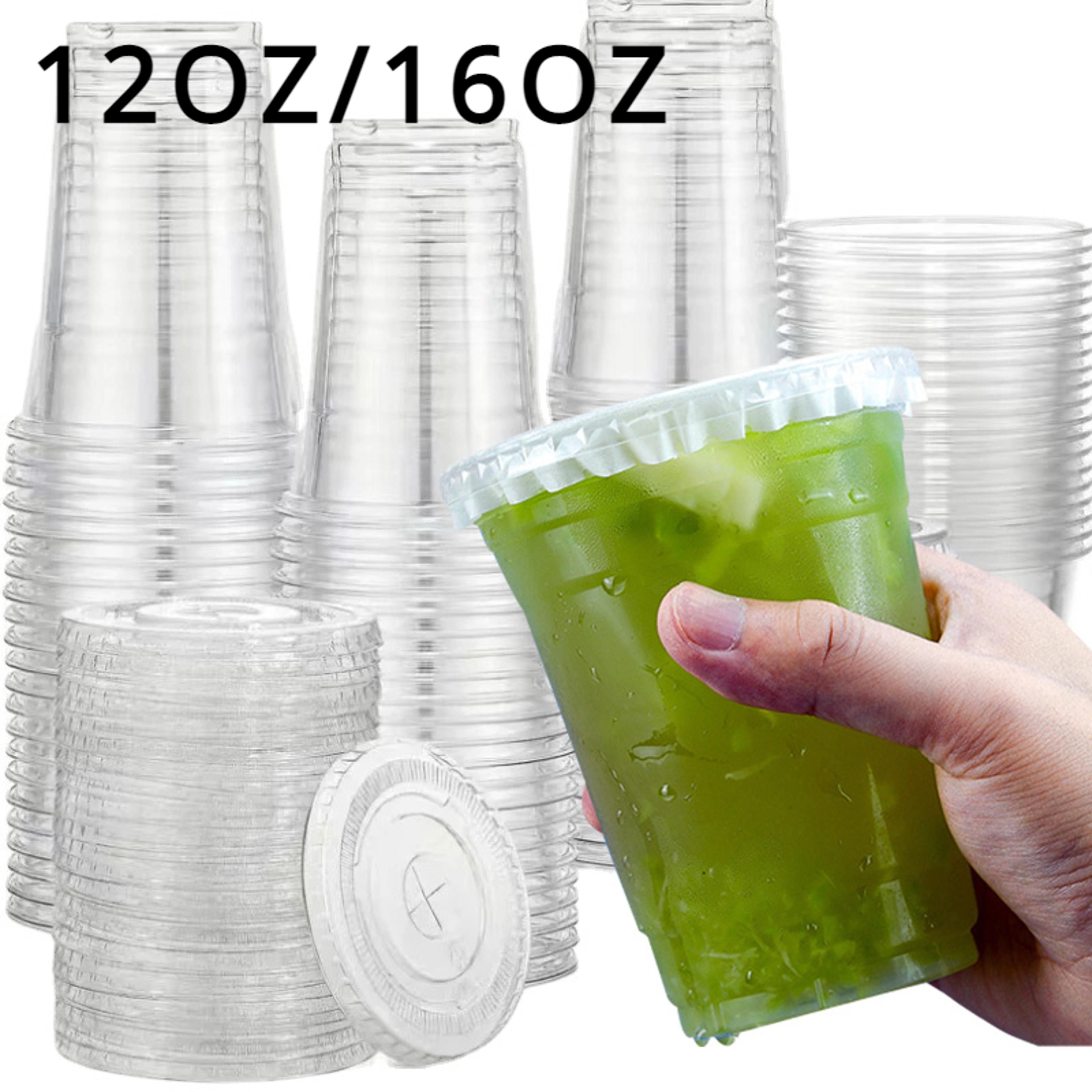 clear disposable plastic cups with lids versatile milk tea cups & clear beverage containers