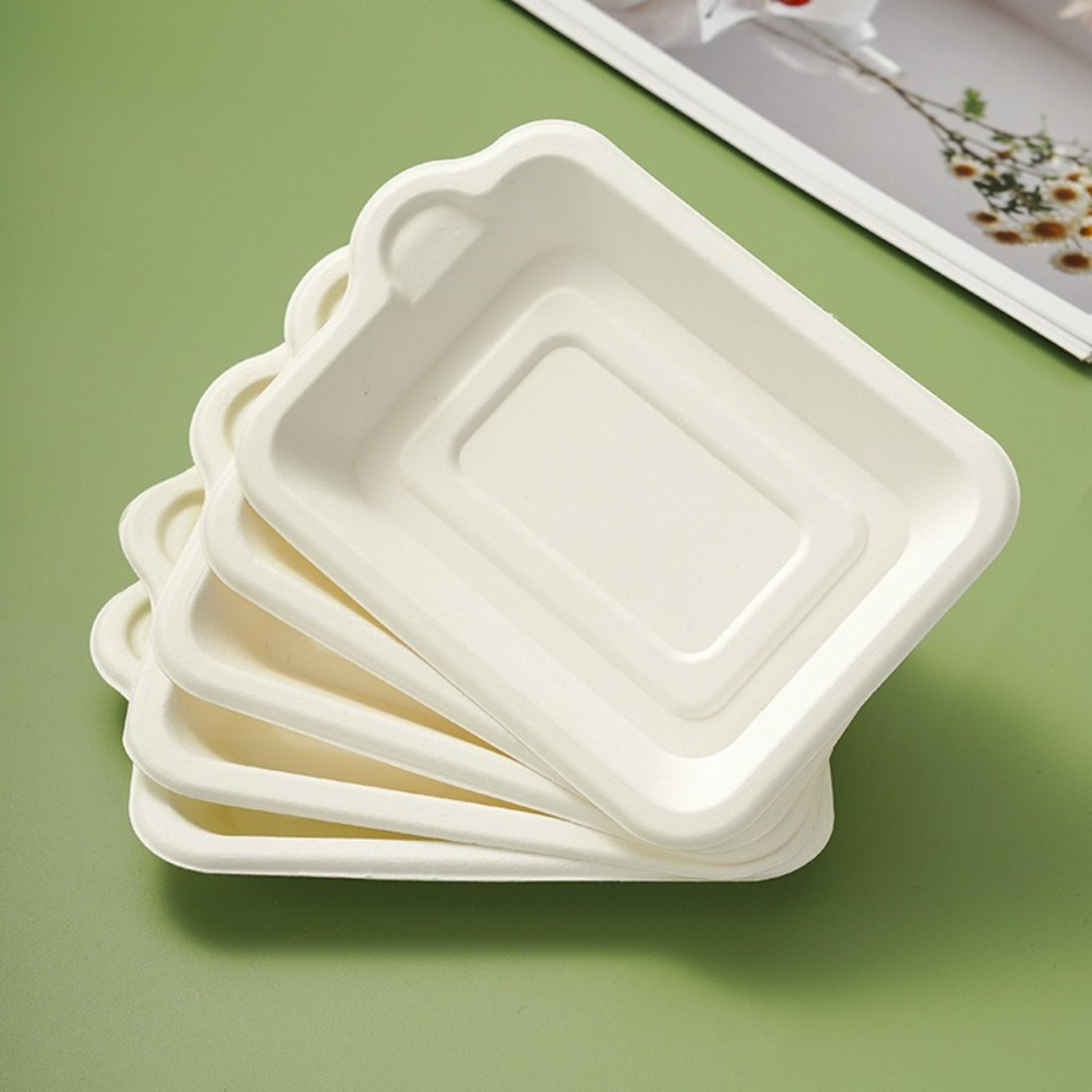 biodegradable disposable paper plates thick compostable party plates
