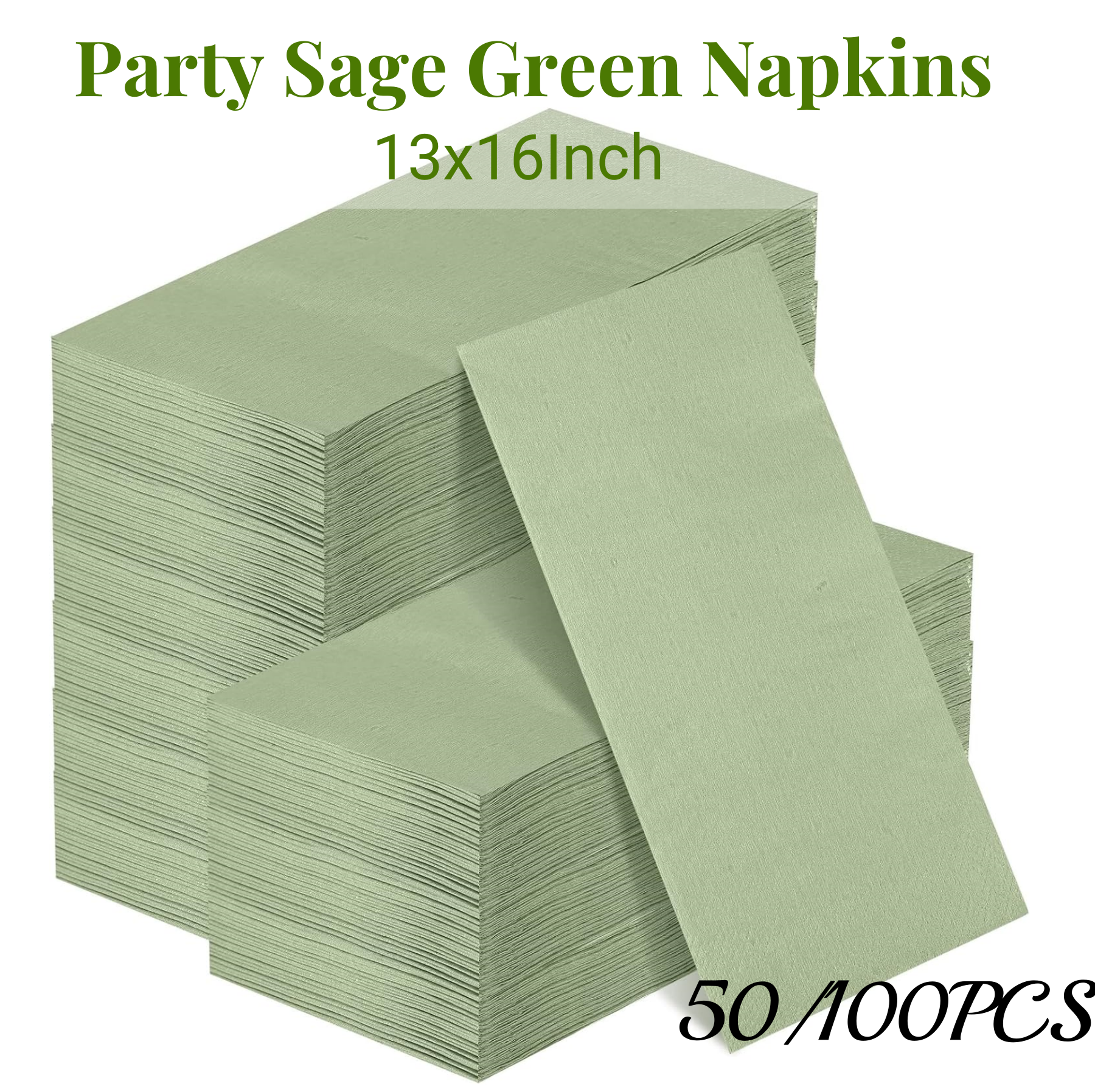 large disposable paper guest & cocktail napkins for weddings & events