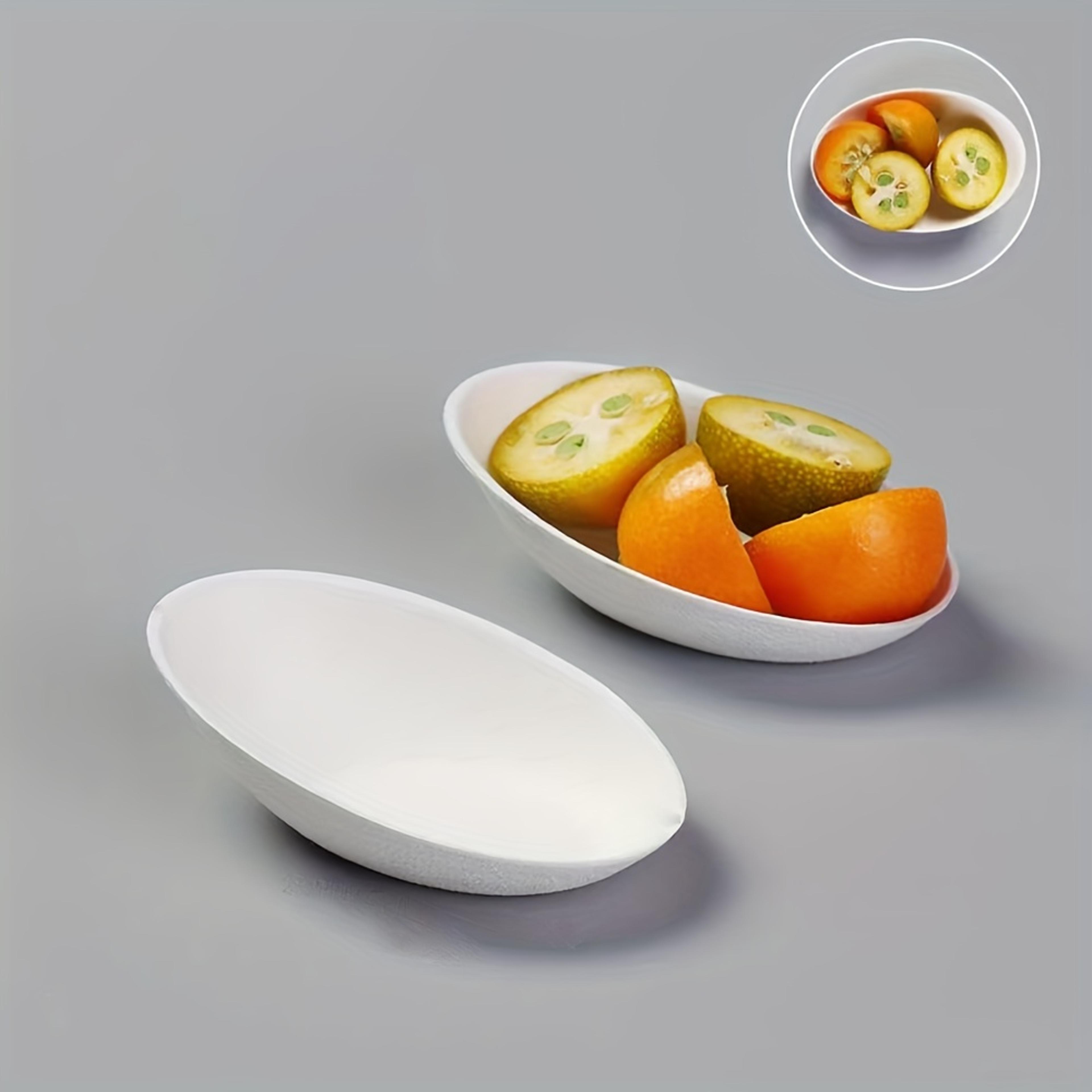 sugarcane pulp bowls for disposable sauce bowls and mini appetizer plates