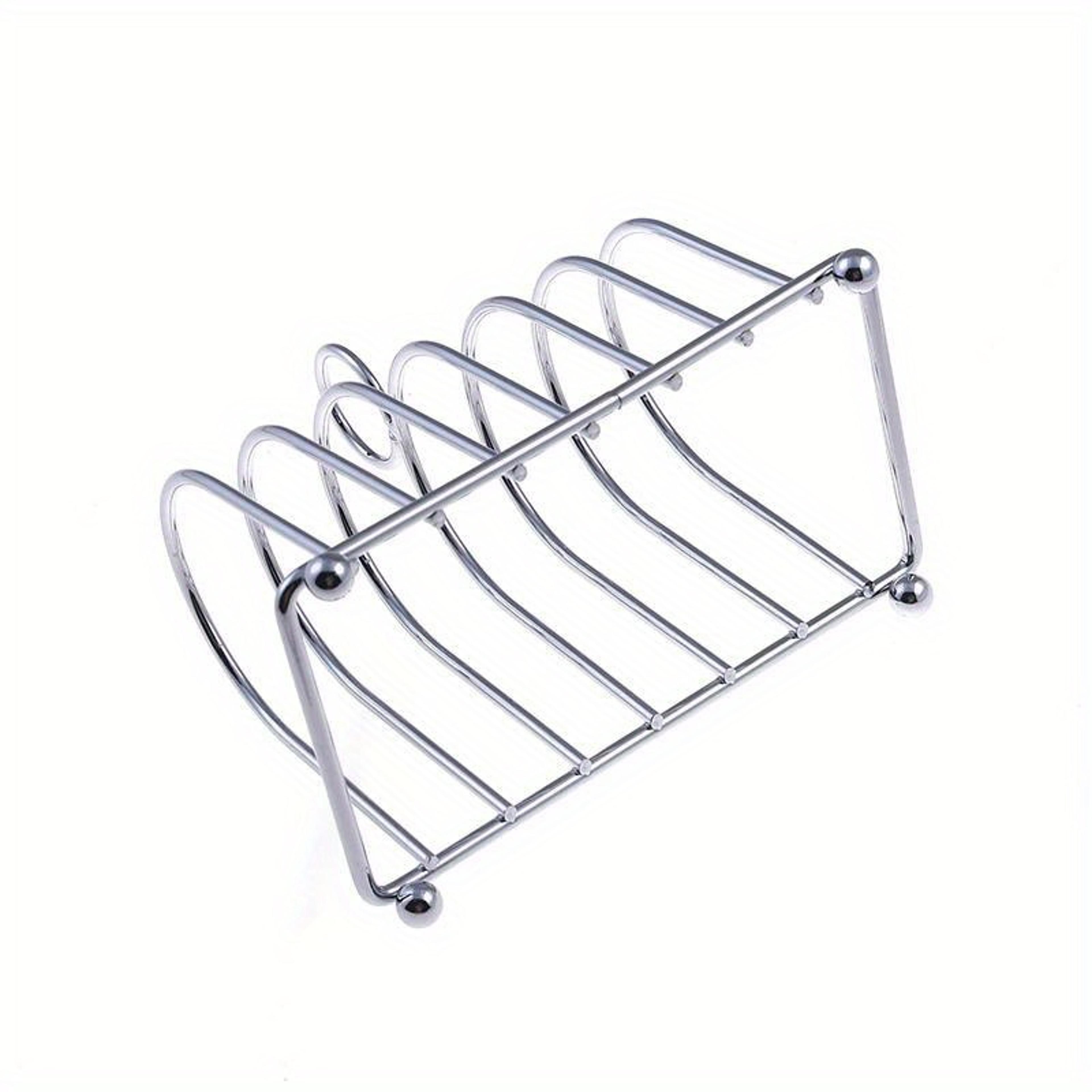 premium stainless steel bread rack toast rack for kitchen & restaurant display