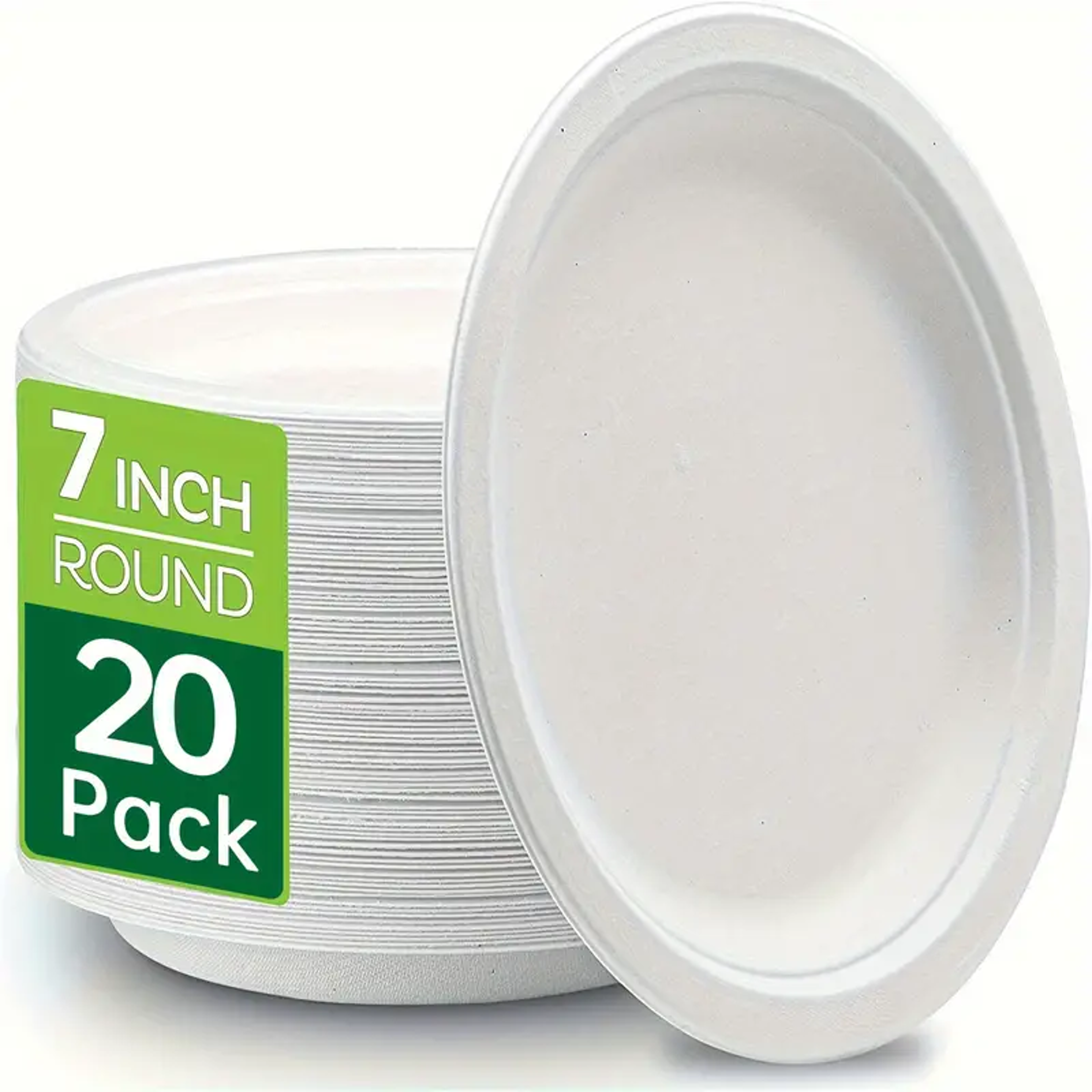 eco friendly compostable sugarcane tableware set biodegradable plates