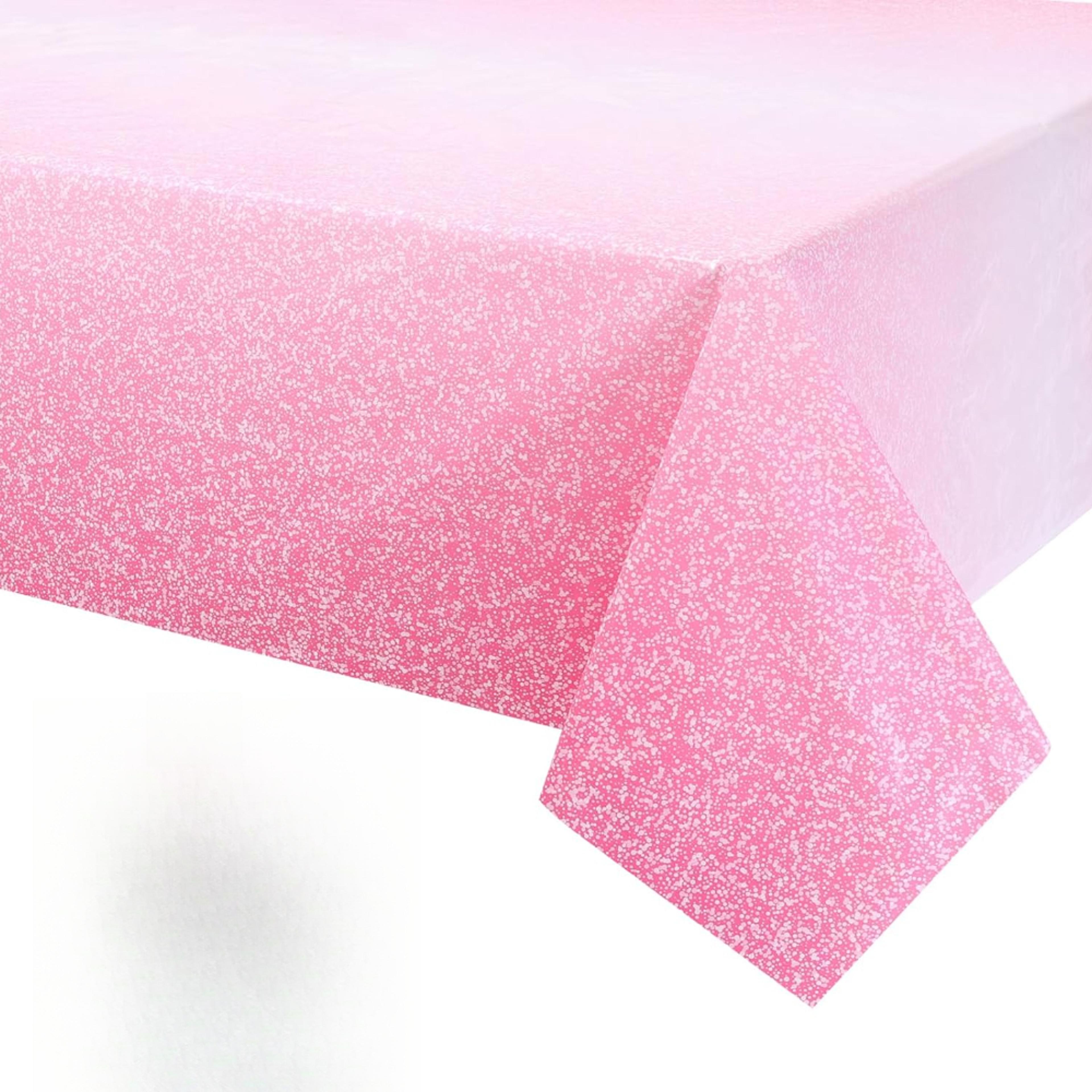 waterproof disposable party table cover for birthday, wedding & baby shower