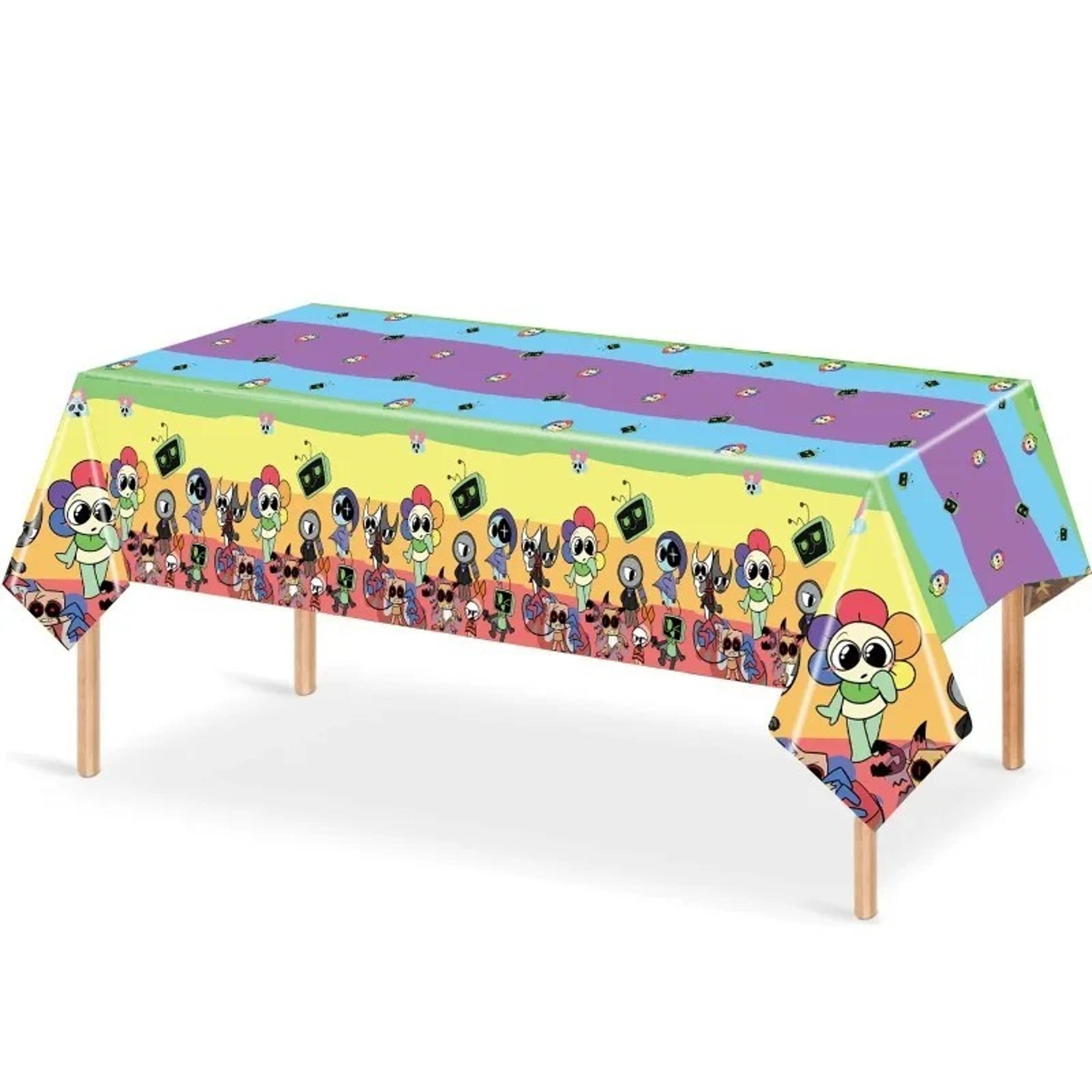 premium rectangular disposable plastic tablecloth for parties & events