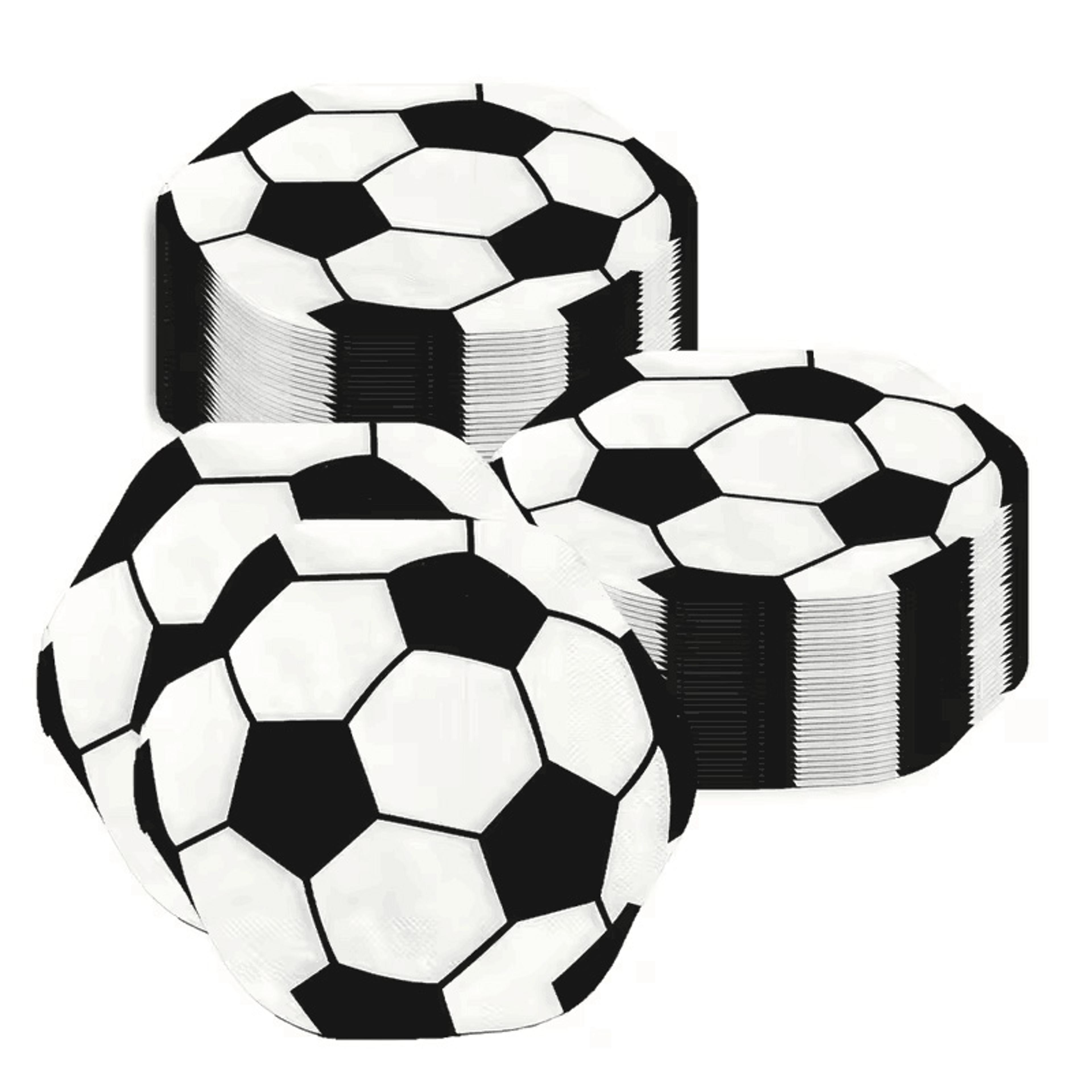 football party napkins soccer birthday tableware for kids sports party supplies