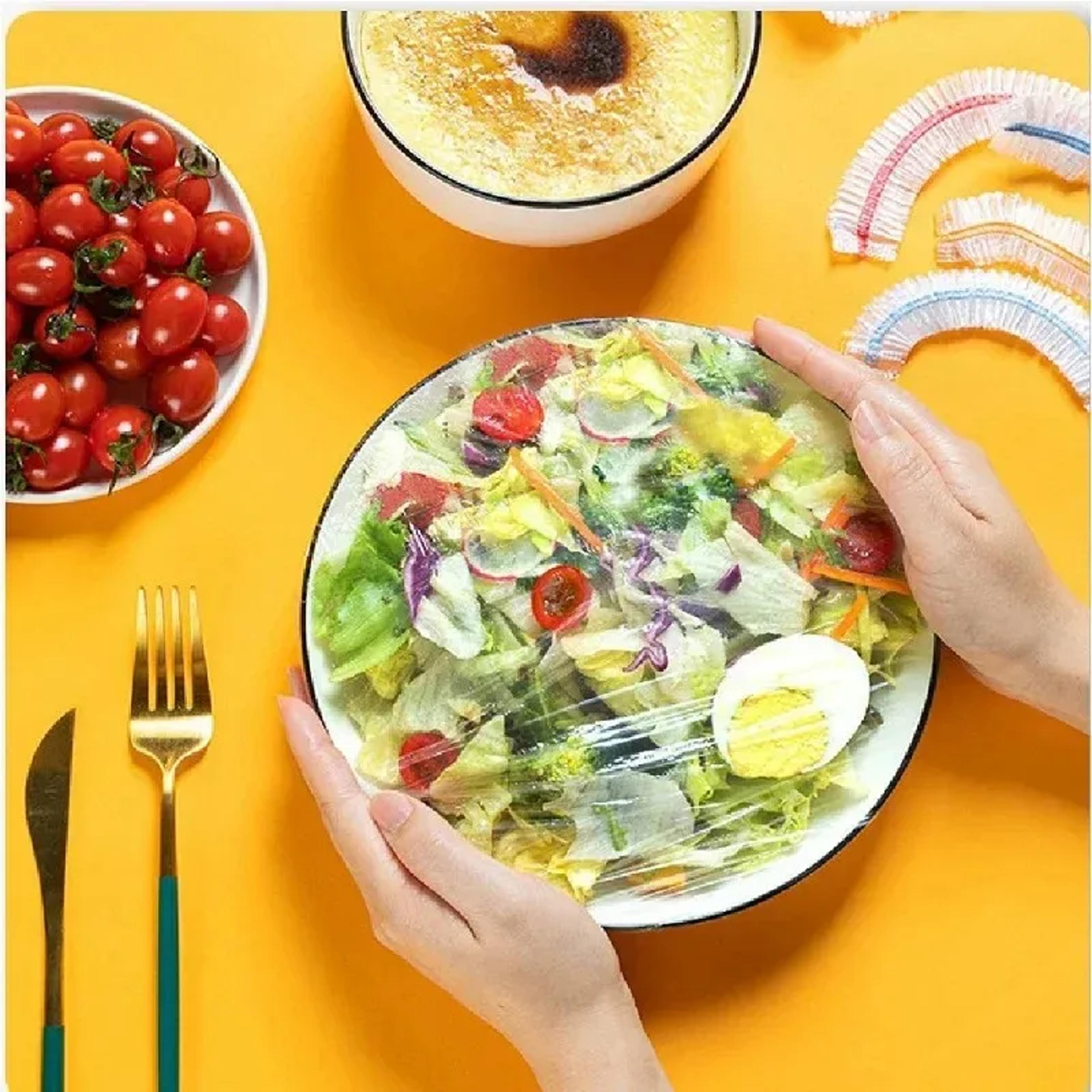 transparent disposable bowl lids for kitchen fresh food storage