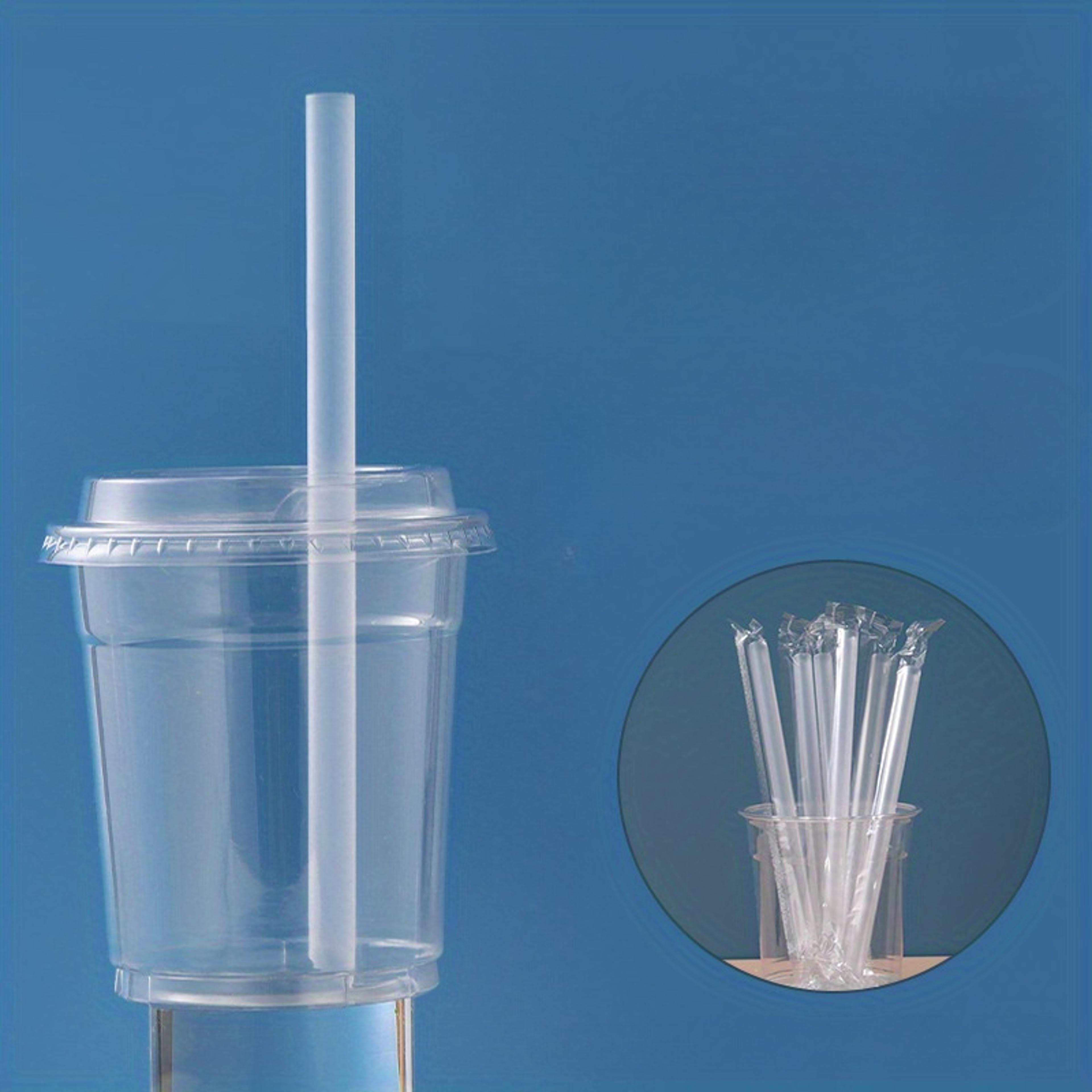 premium extra wide milkshake straws durable smoothie & thick beverage drinking straws