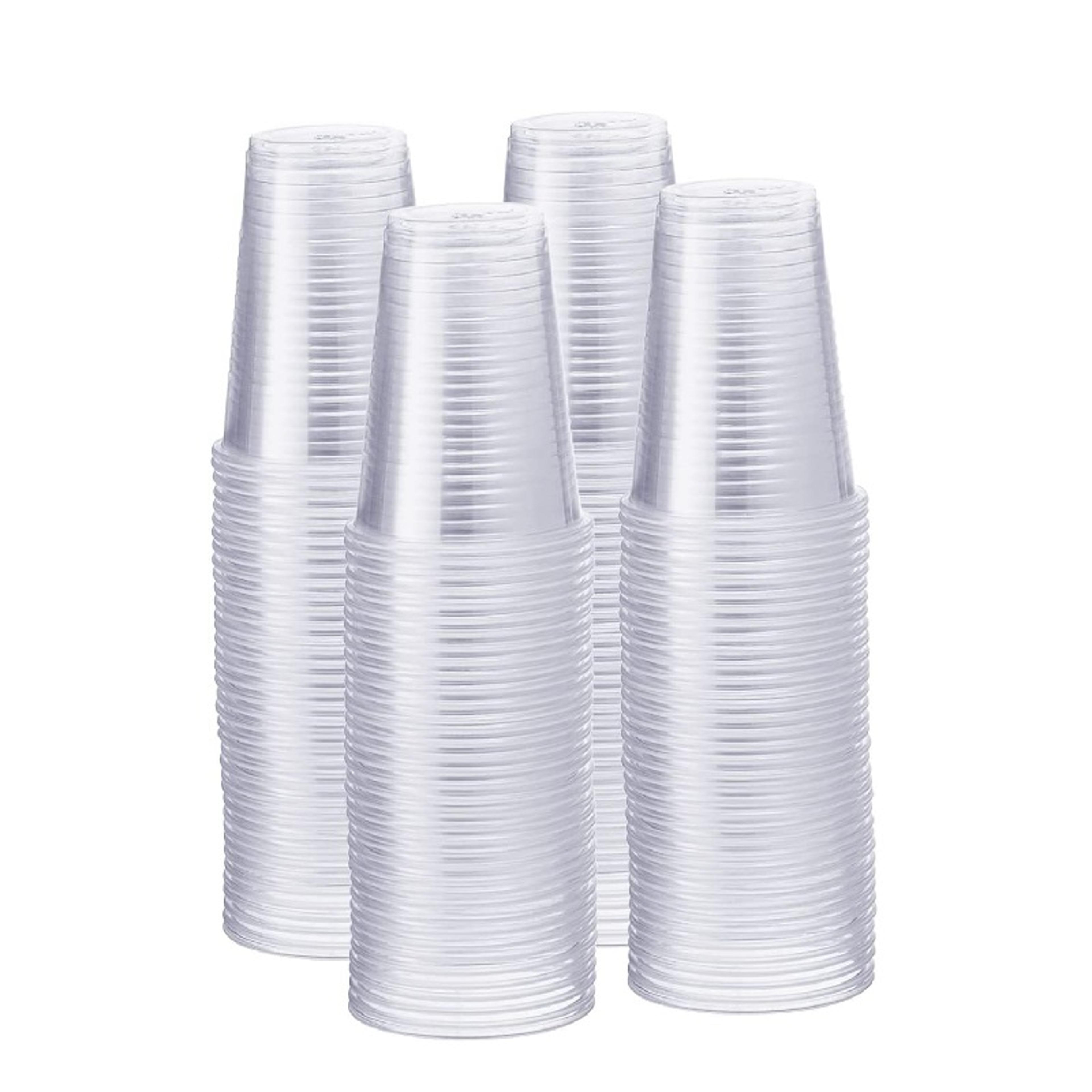 premium clear disposable plastic cups