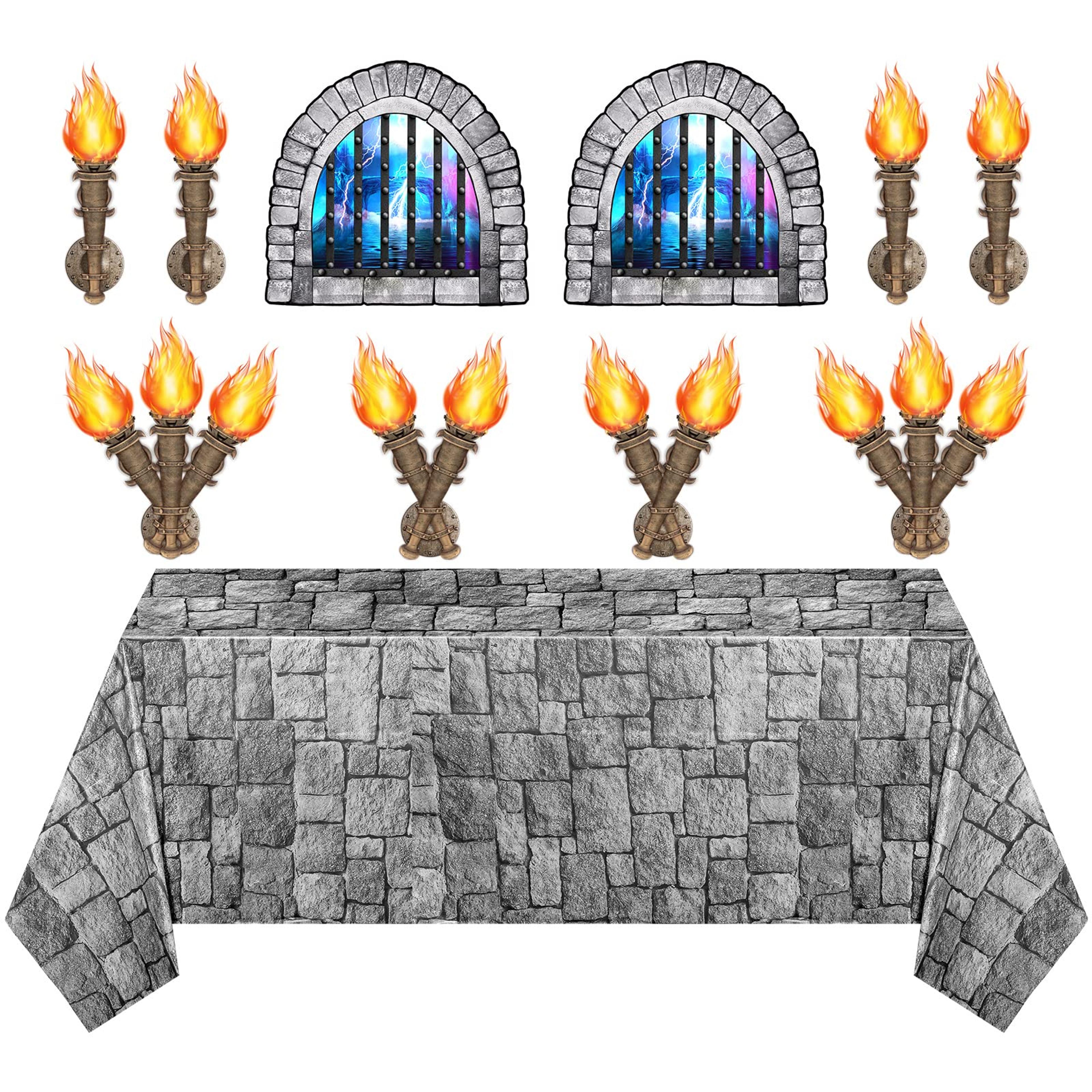 magic theme tablecloth for wizard birthday party decorations