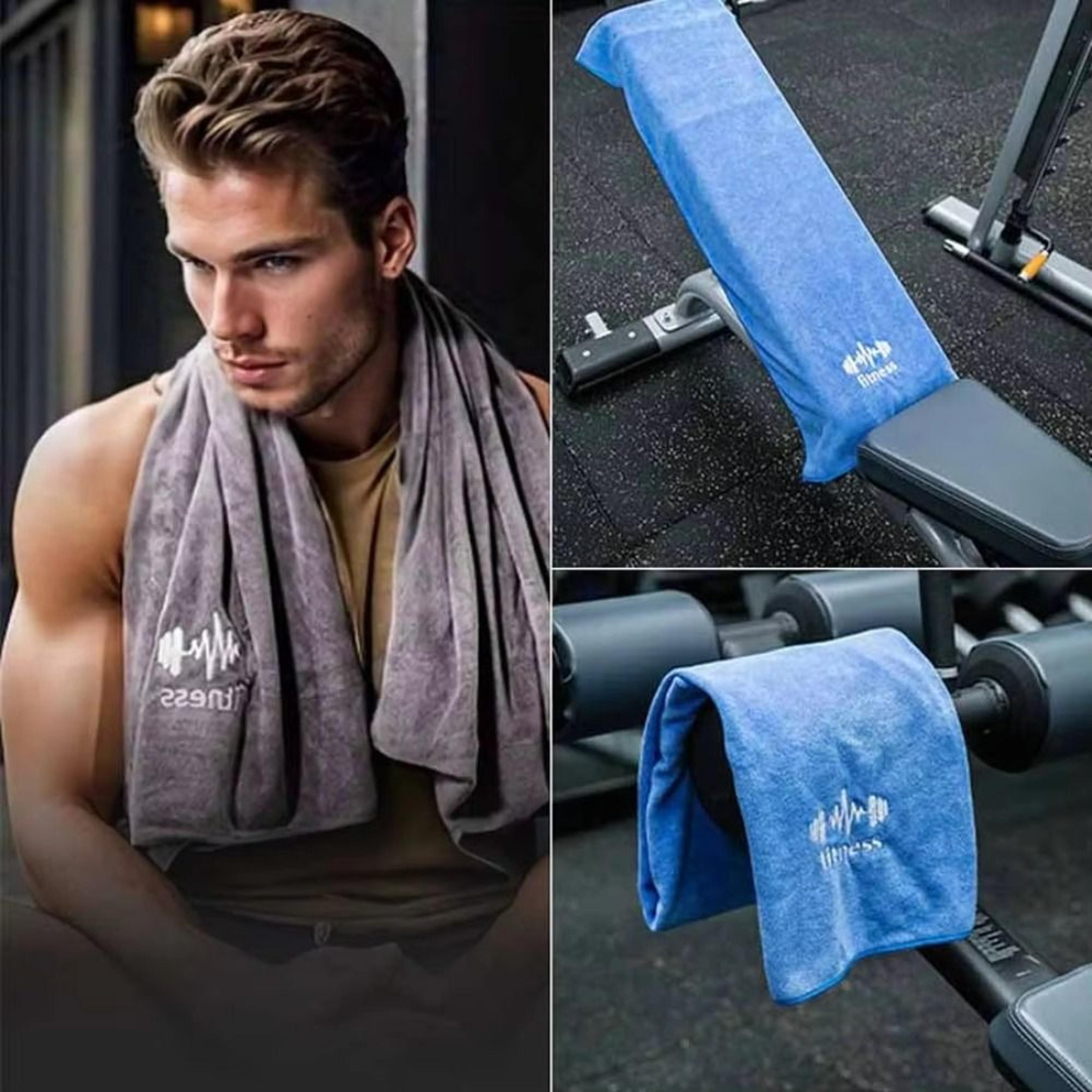 portable quick dry microfiber sports towel for gym travel and beach