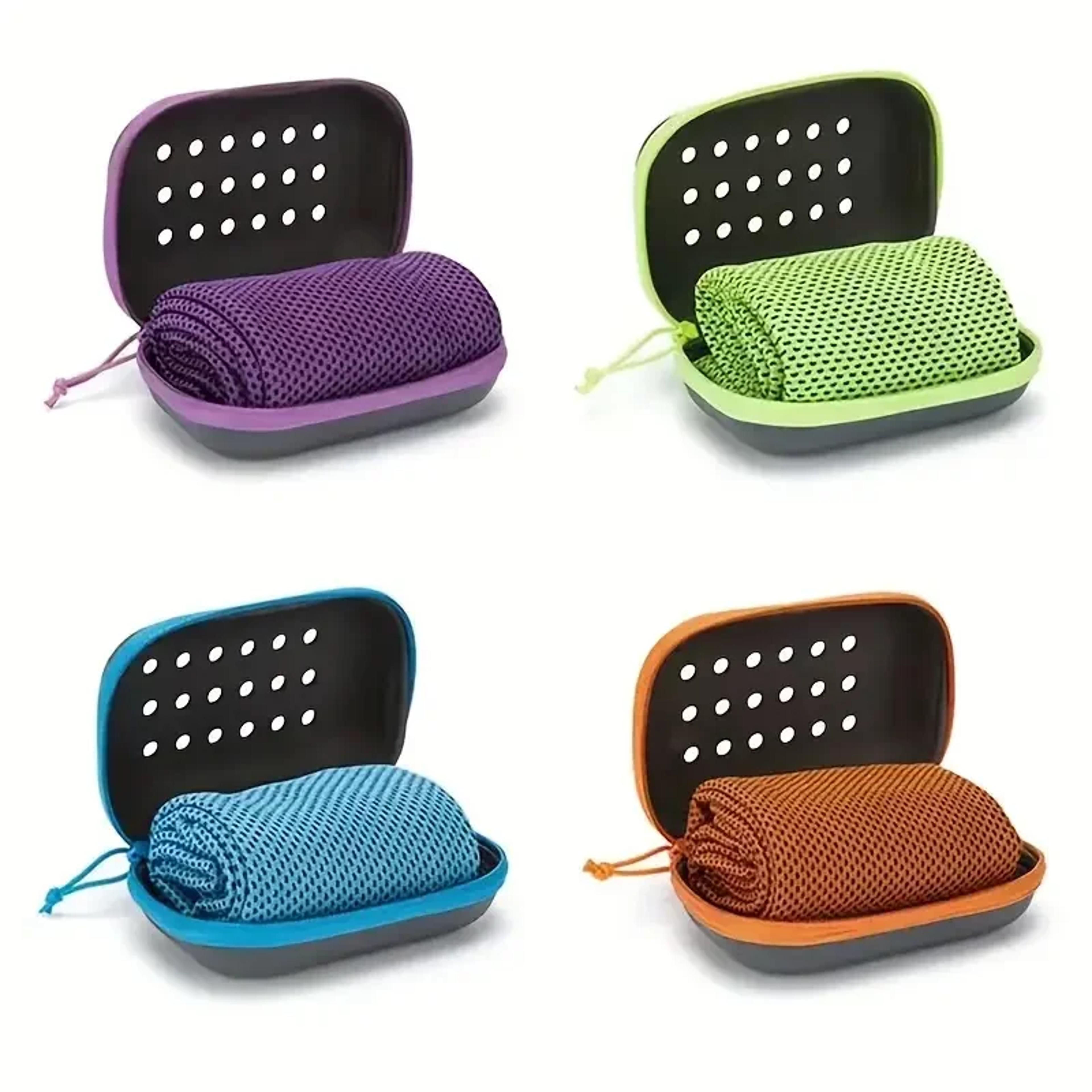 instant cooling towel with quick dry sports towel for gym and outdoor use