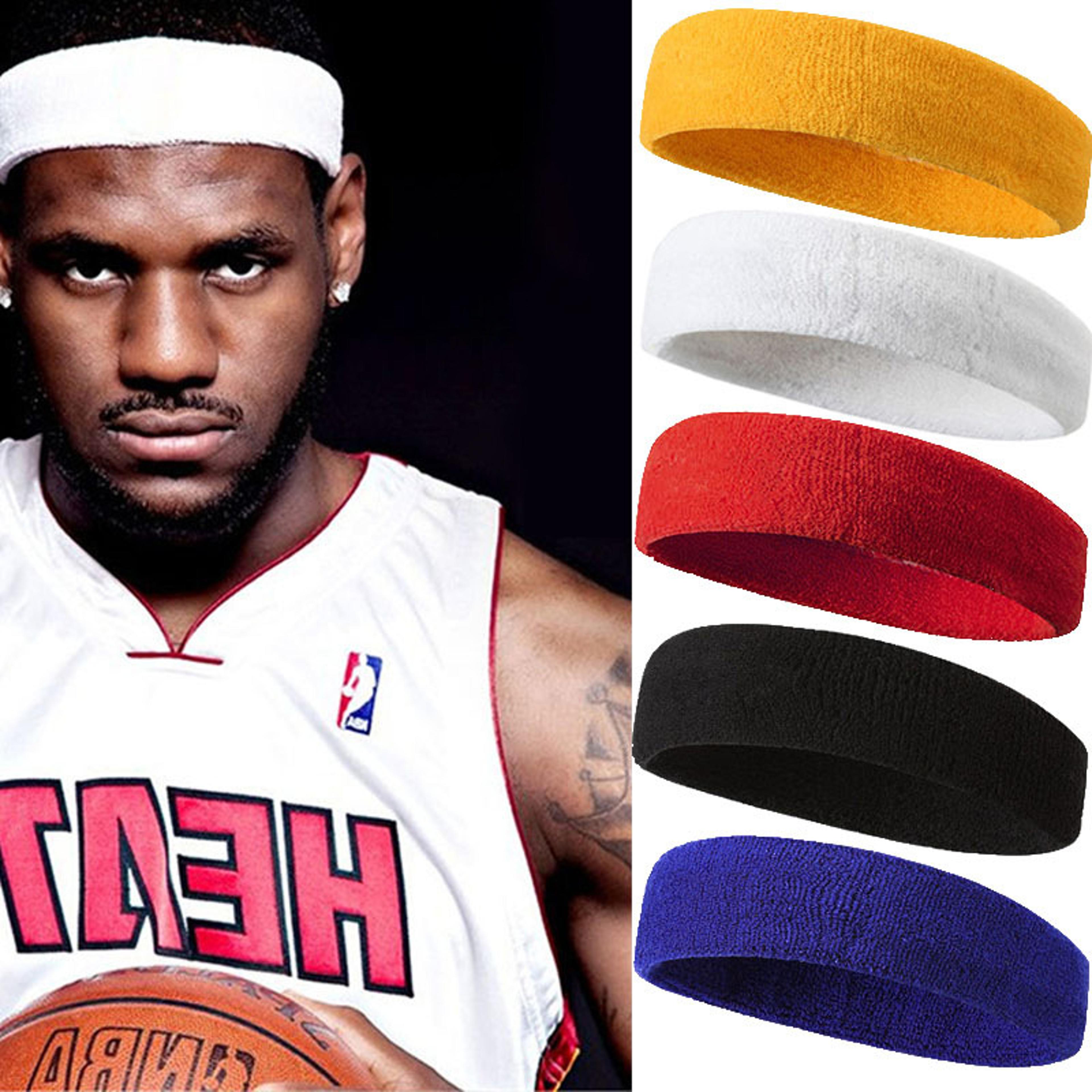 unisex sports headband moisture wicking workout hairband for gym yoga running