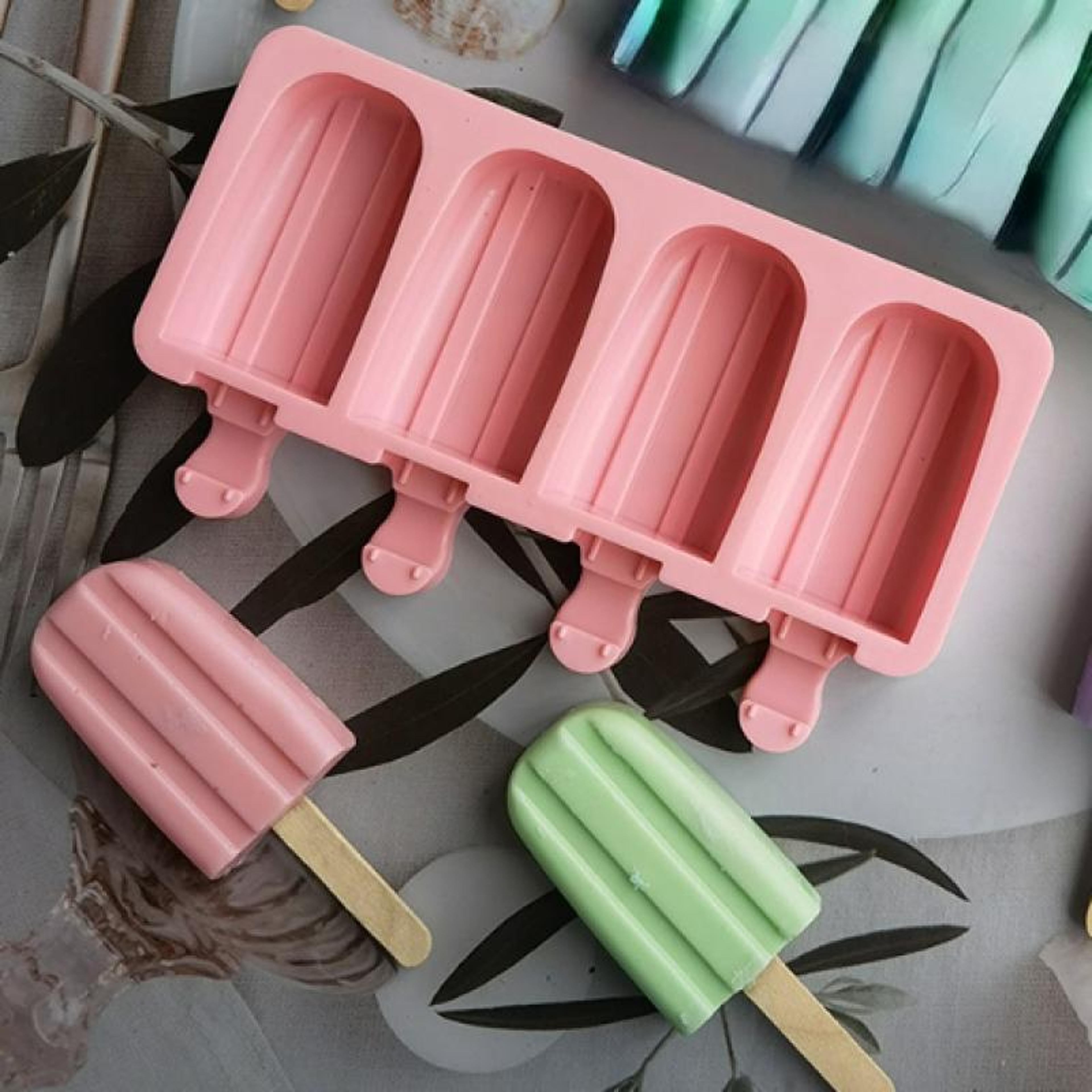 cavity silicone popsicle mold for cakesicles, ice cream & diy treats