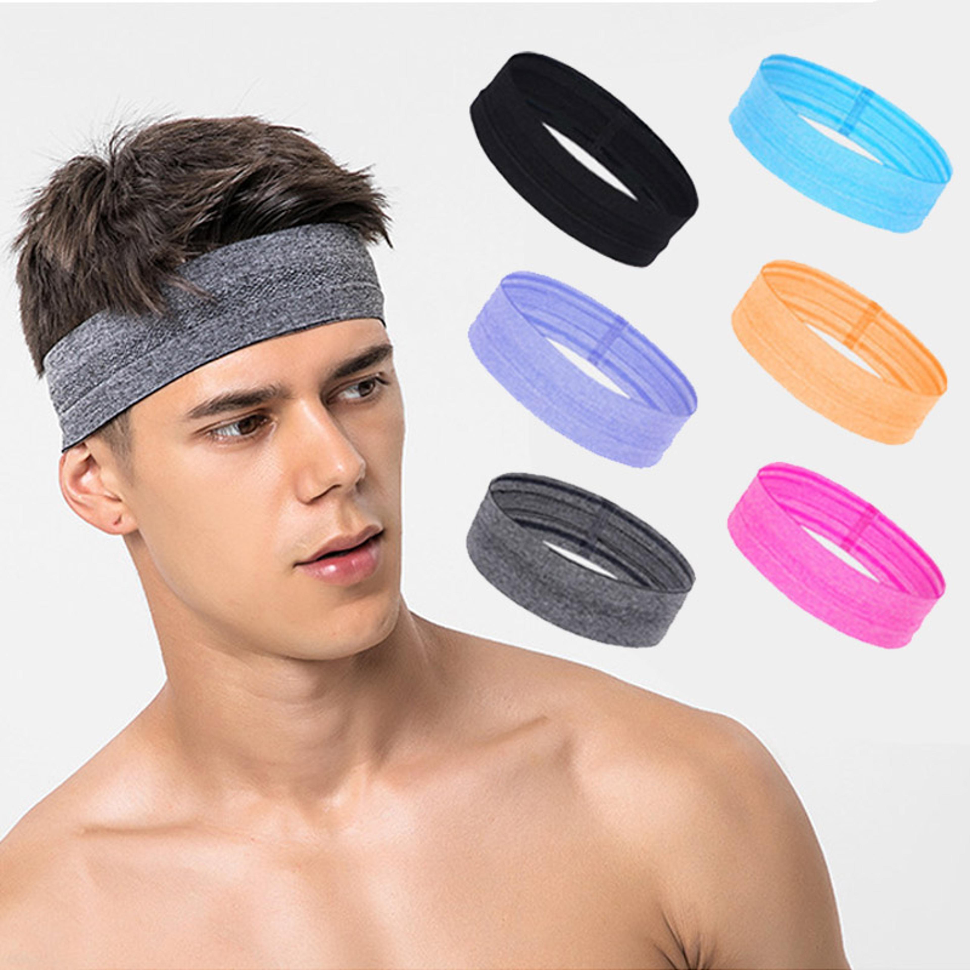 non slip sports headband for running yoga and fitness