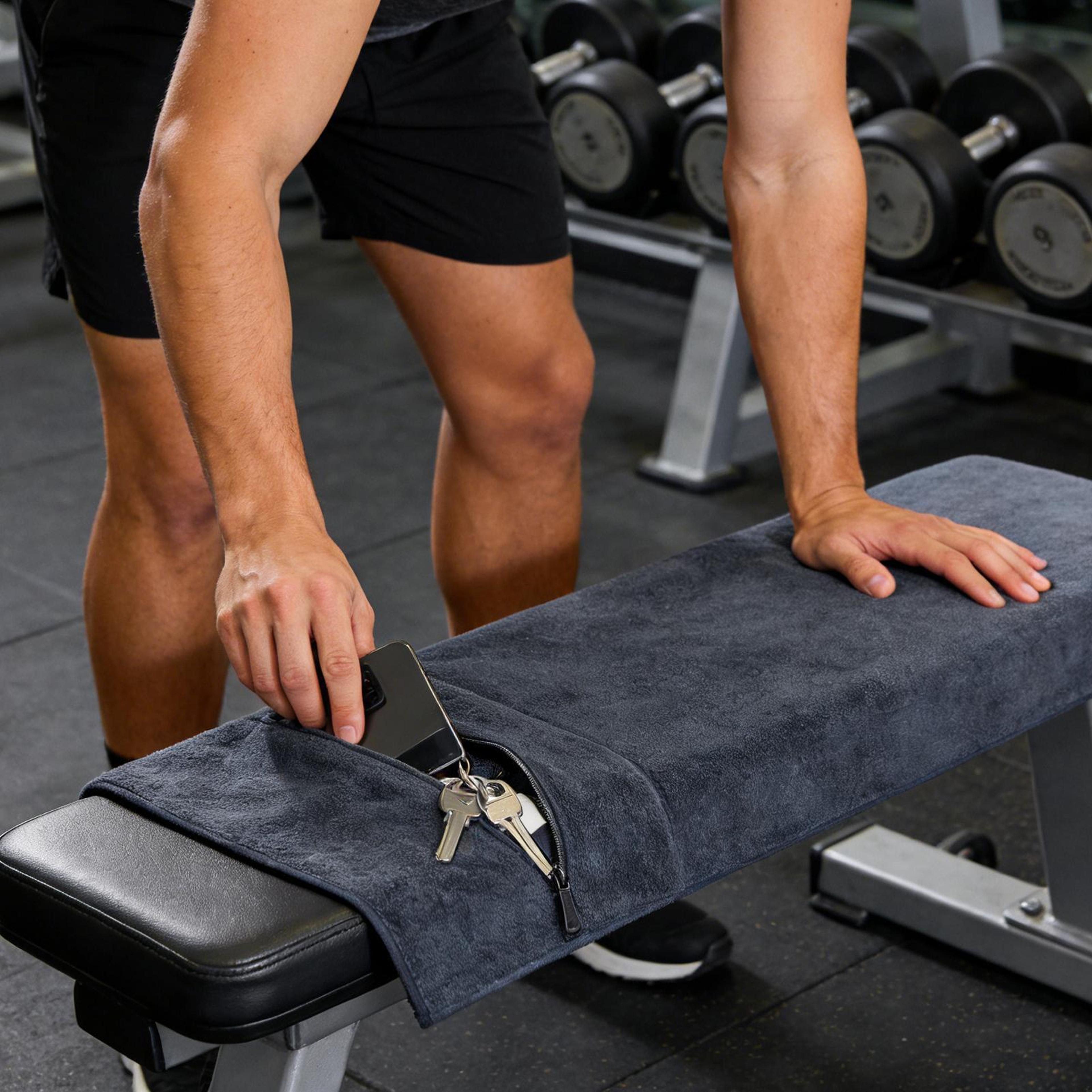 quick dry microfiber gym towel for yoga fitness and sports