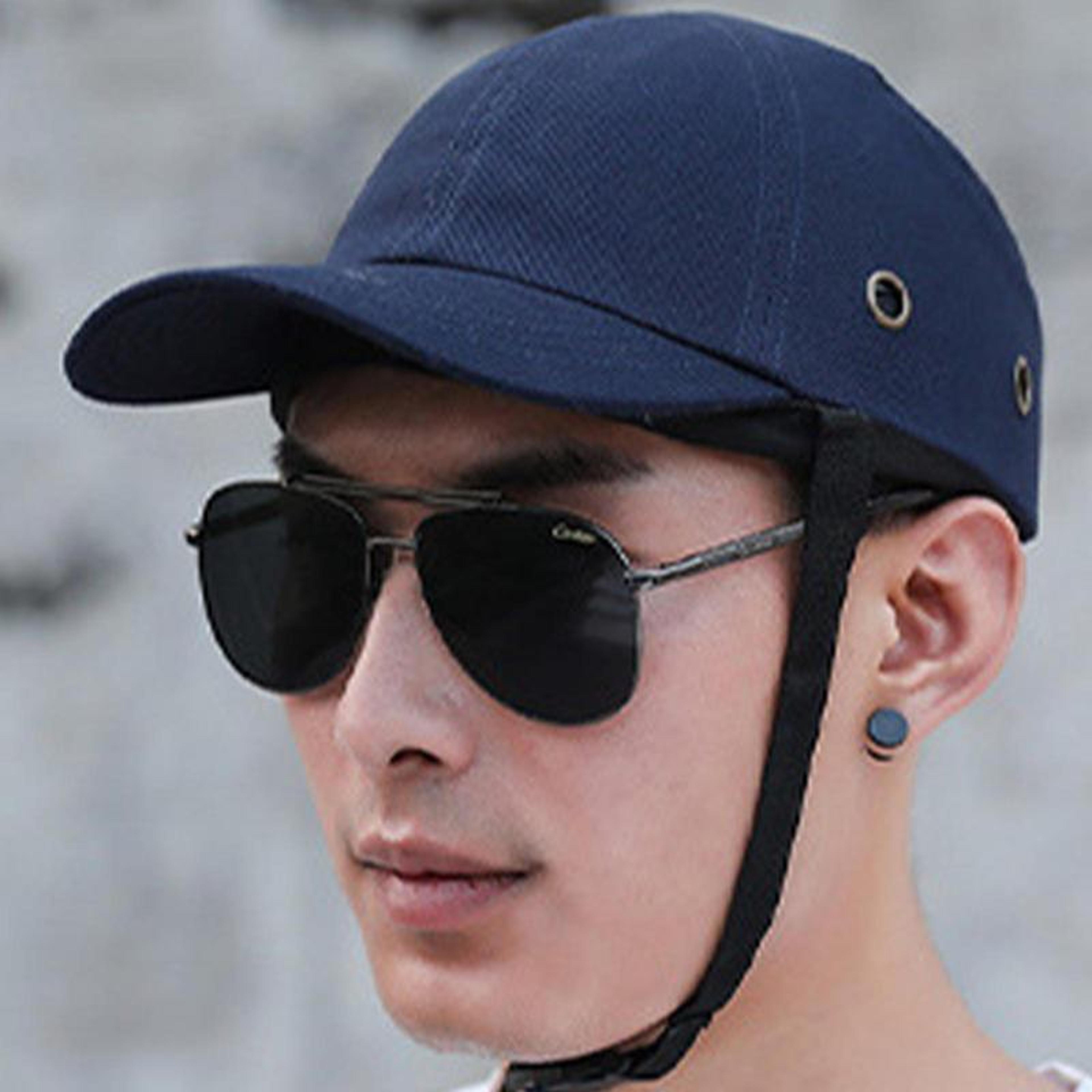 baseball cap bike helmet adjustable breathable cycling safety hat