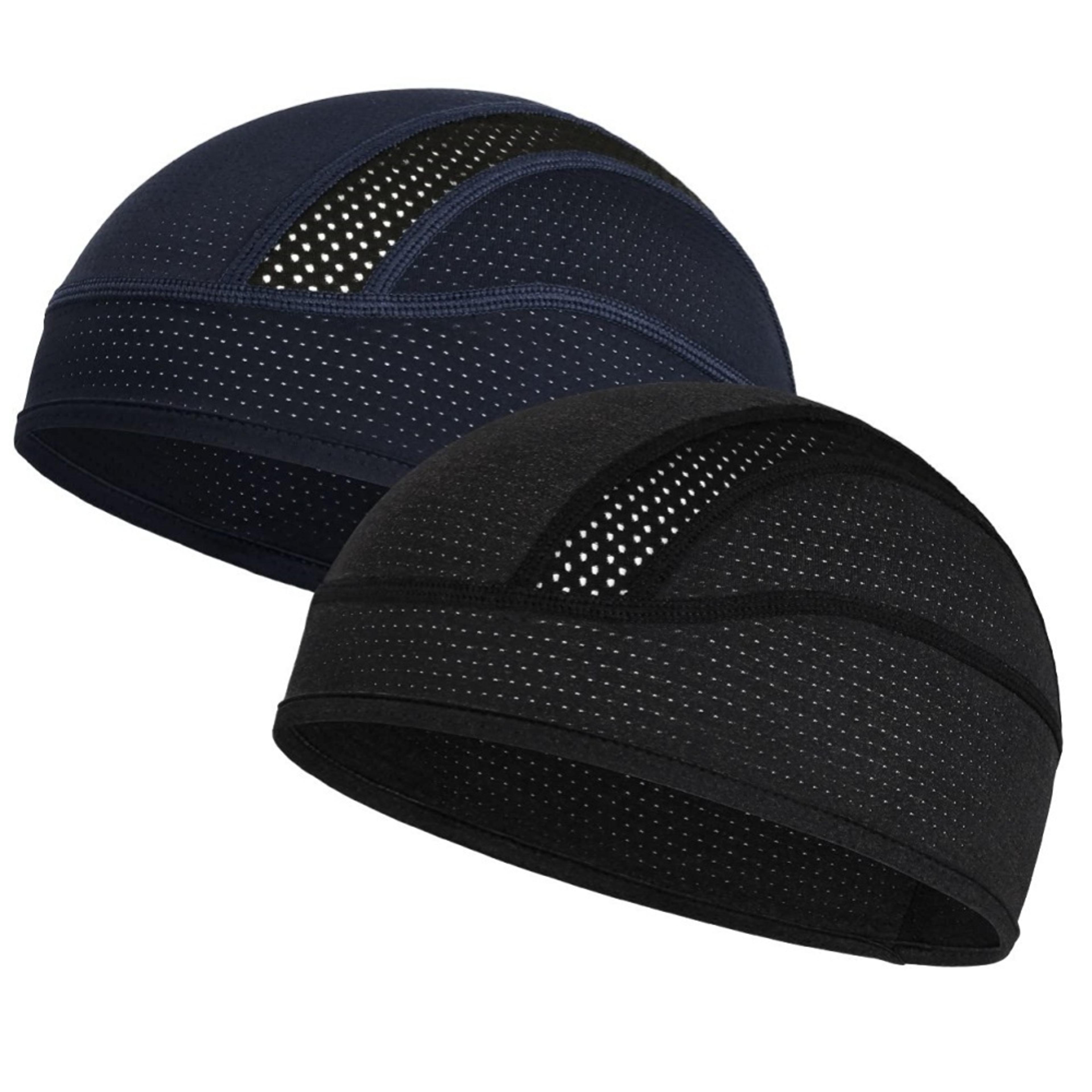 quick dry cycling skull cap breathable mesh helmet liner