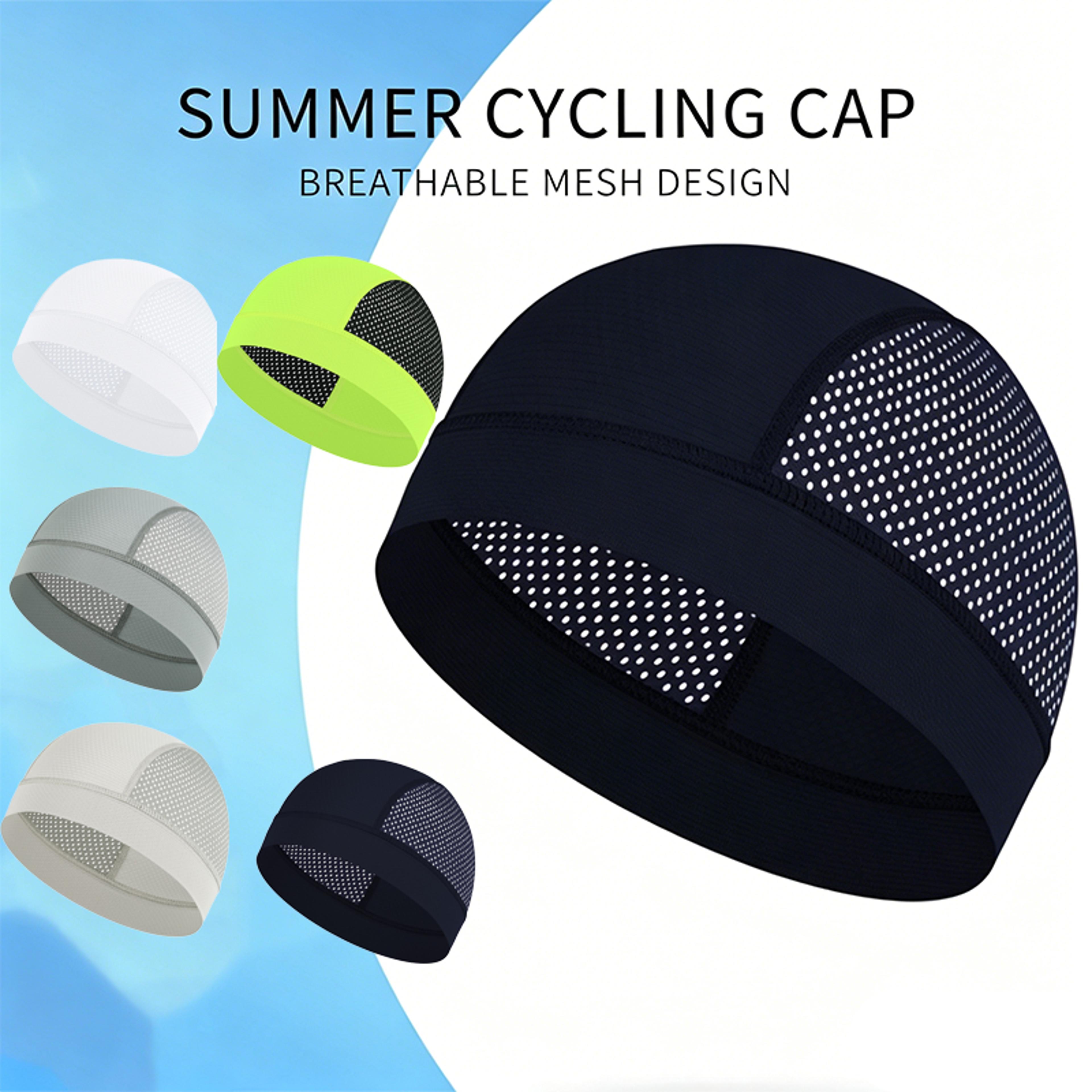 quick dry mesh cycling helmet liner cap