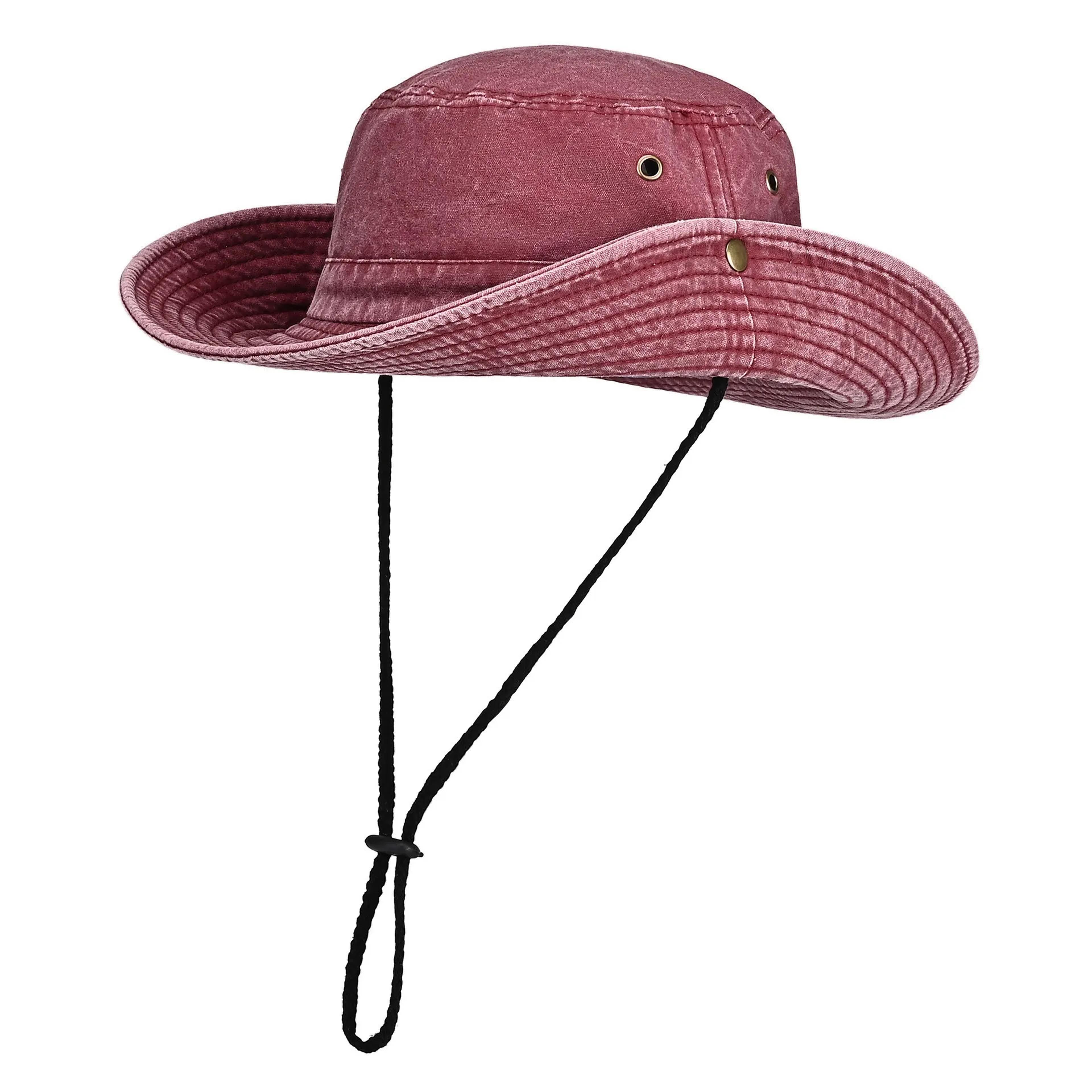 cotton bucket hat fisherman sun cap for travel
