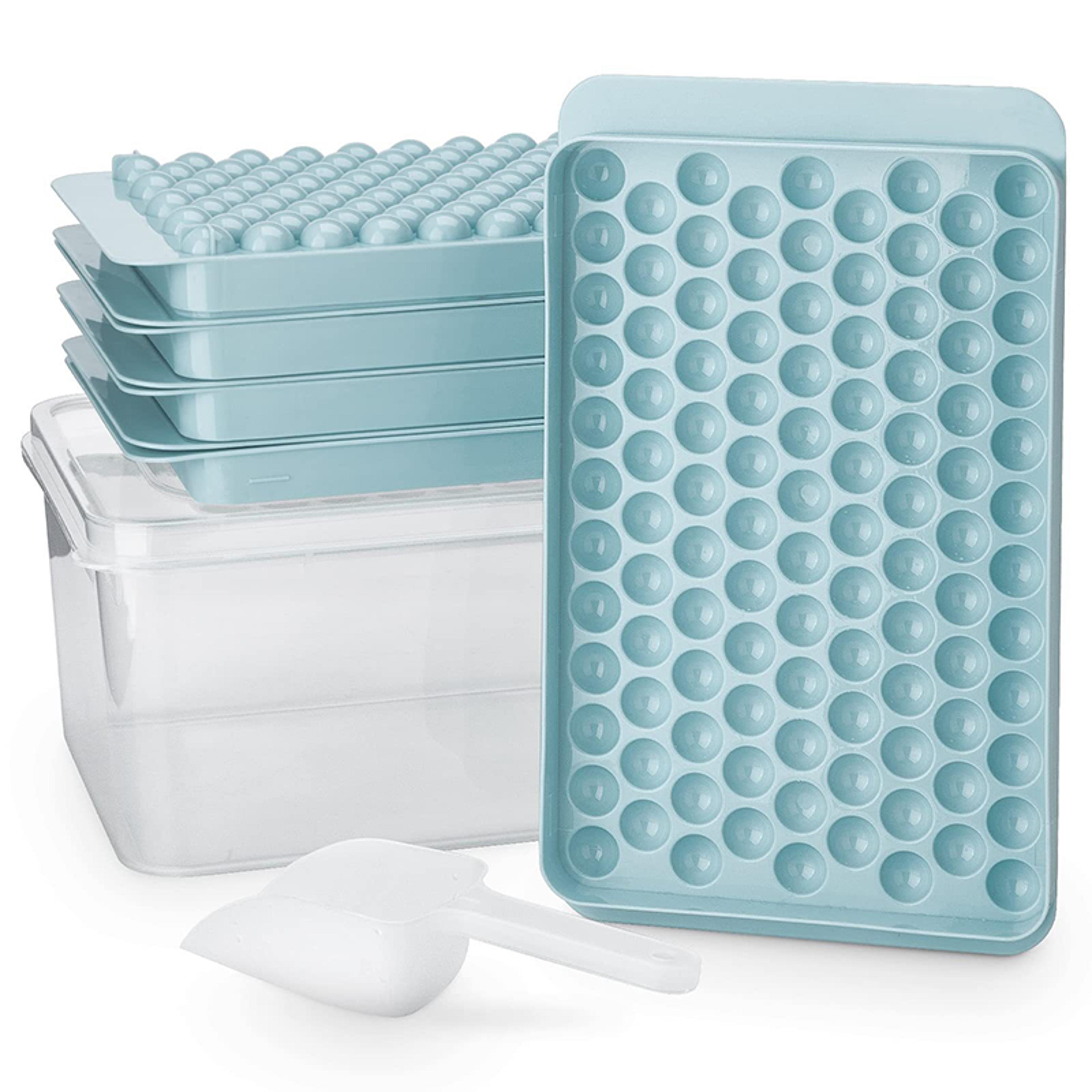 mini ice cube tray with lid for round ice balls