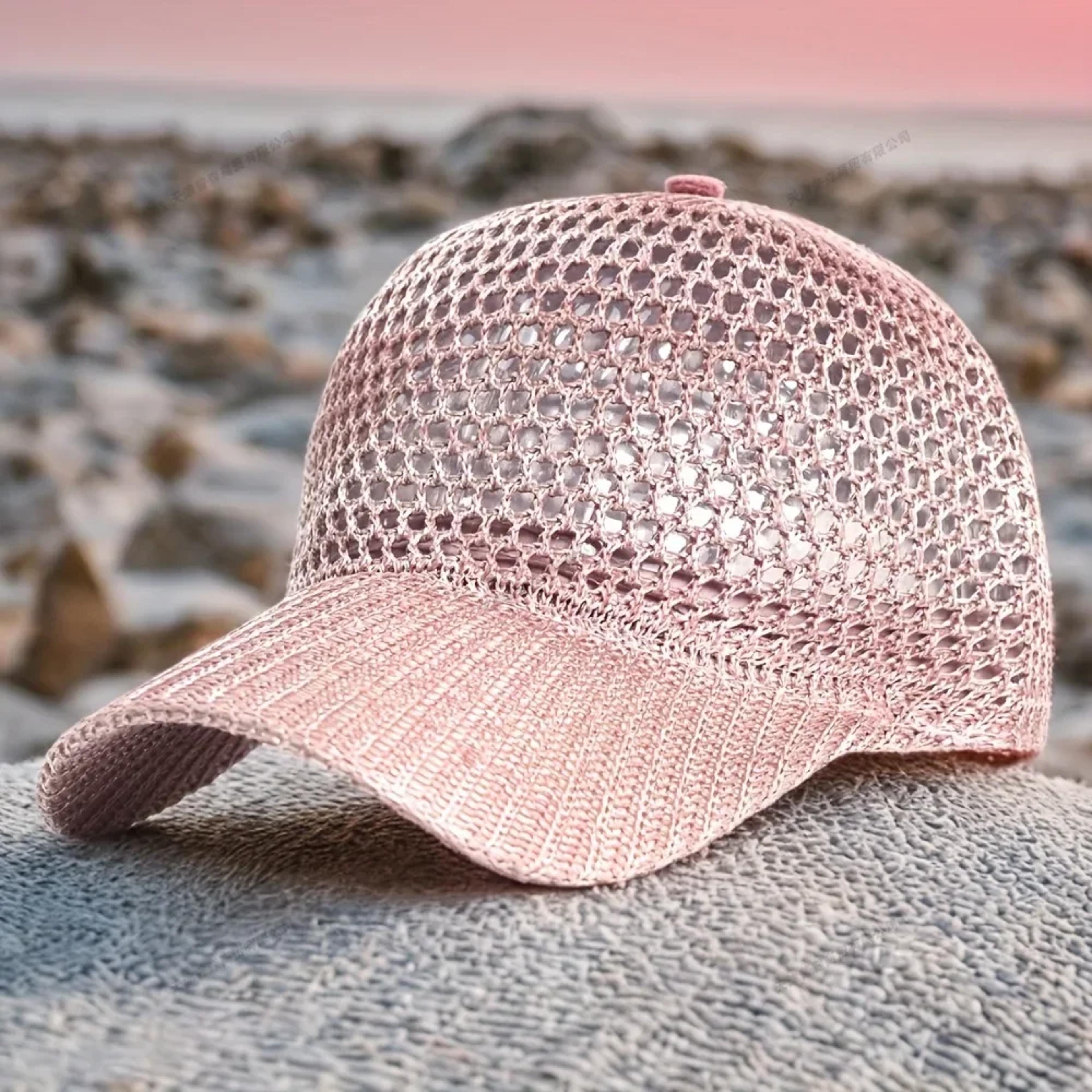 portable uv protection hat with breathable mesh for hiking fishing and summer outdoors