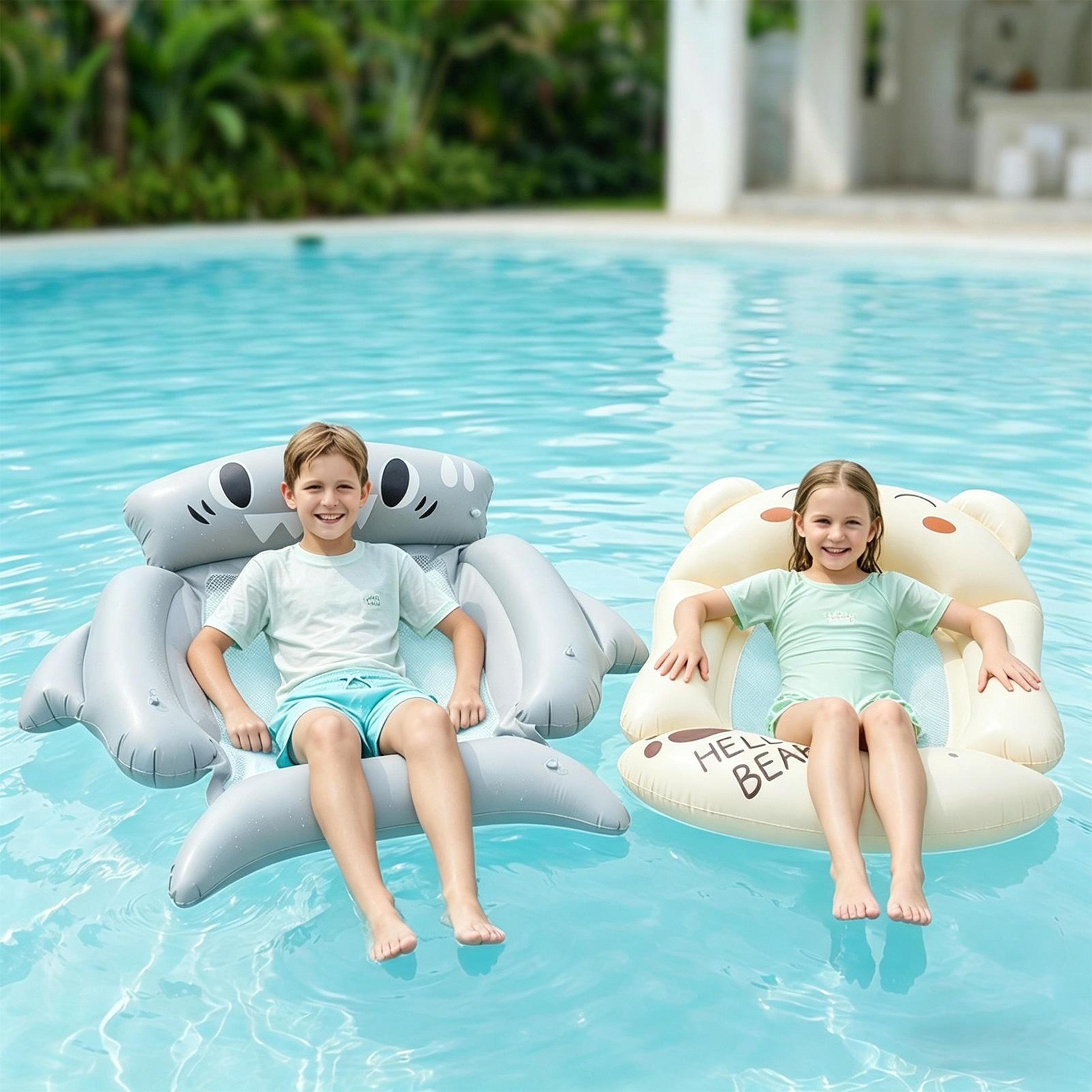 inflatable pool lounger water hammock floating bed