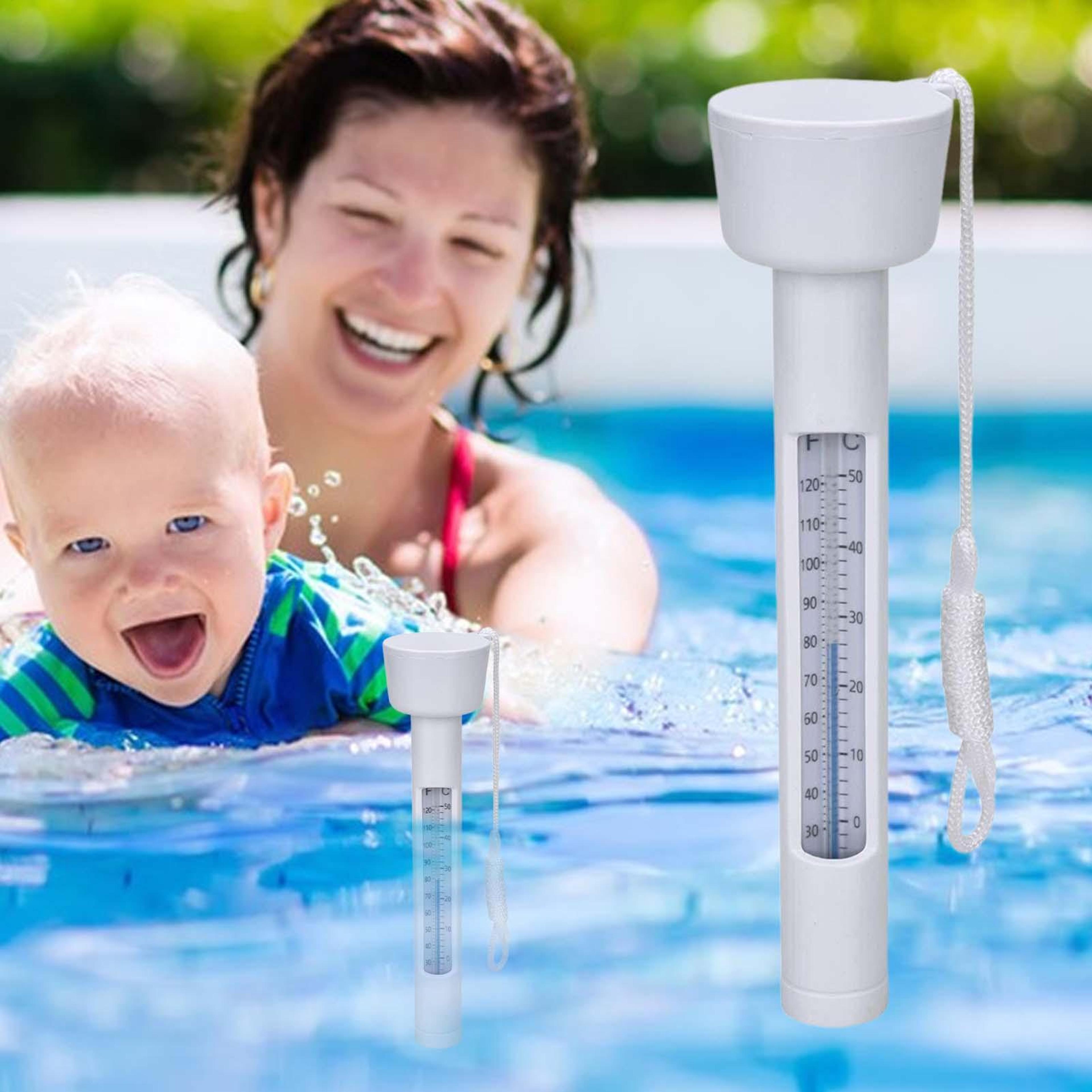 floating waterproof pool thermometer for pools ponds spas and backyard swimming