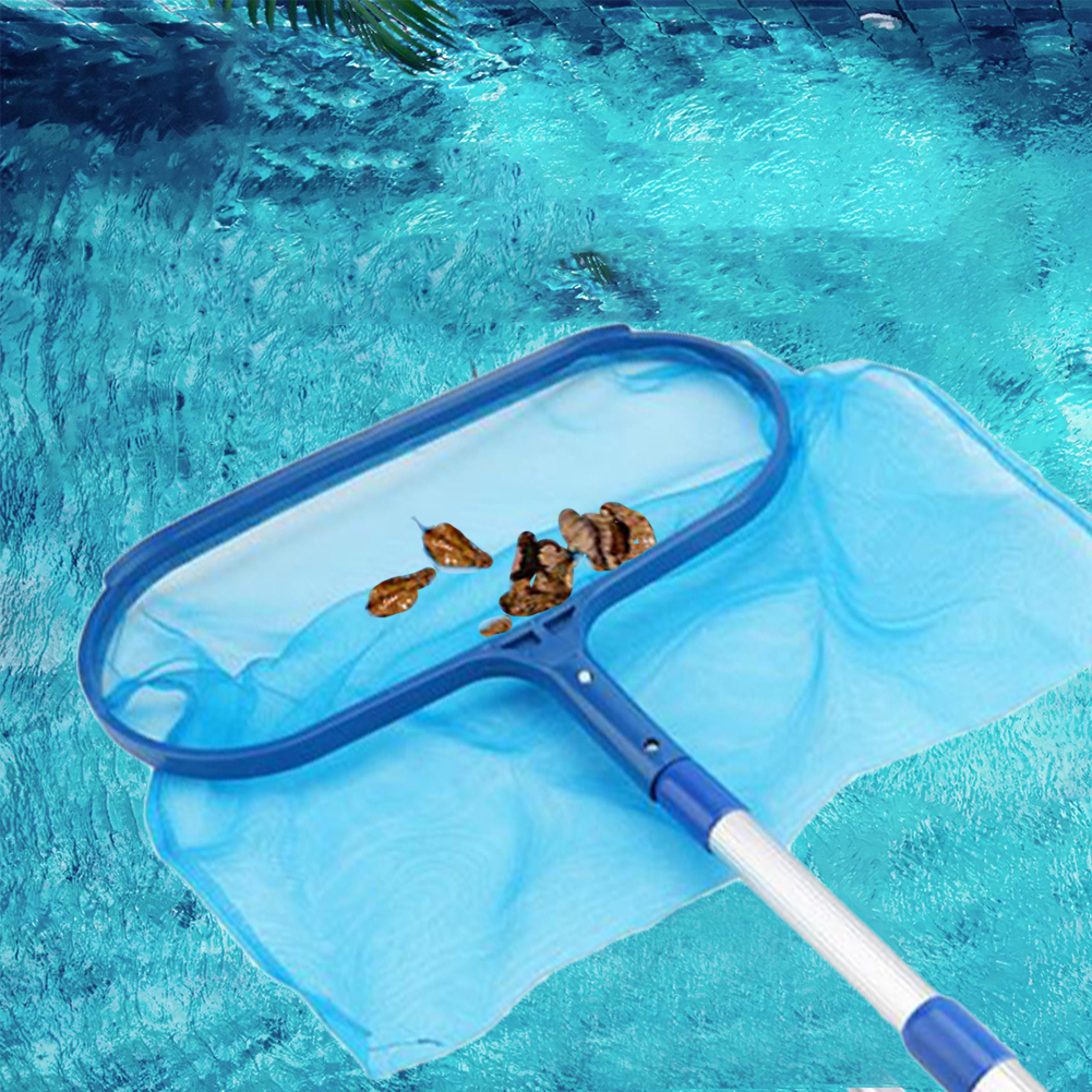 deep bag pool skimmer net for leaves and spa debris cleaning