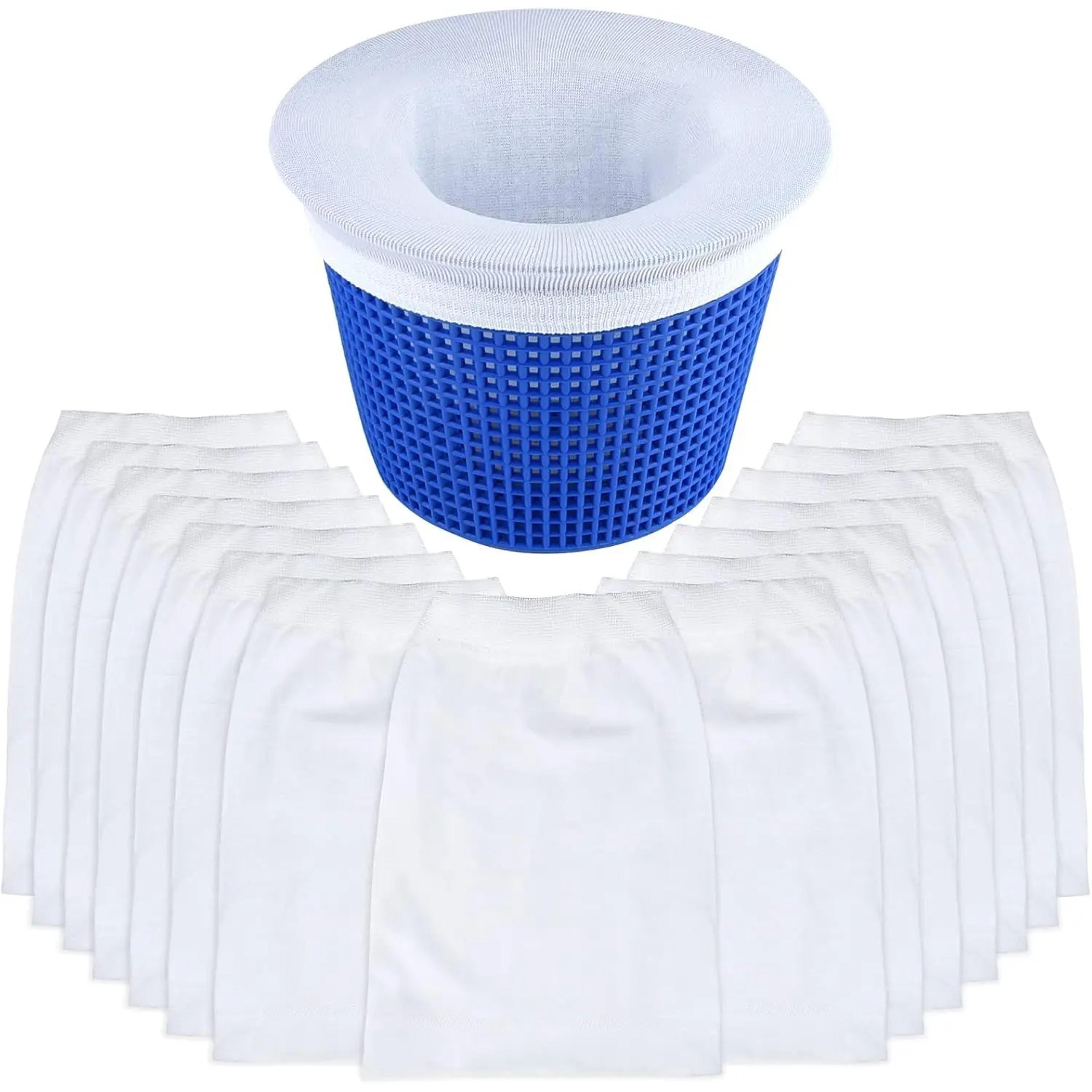 reusable pool skimmer socks nylon mesh filter bags for cleaner pool water