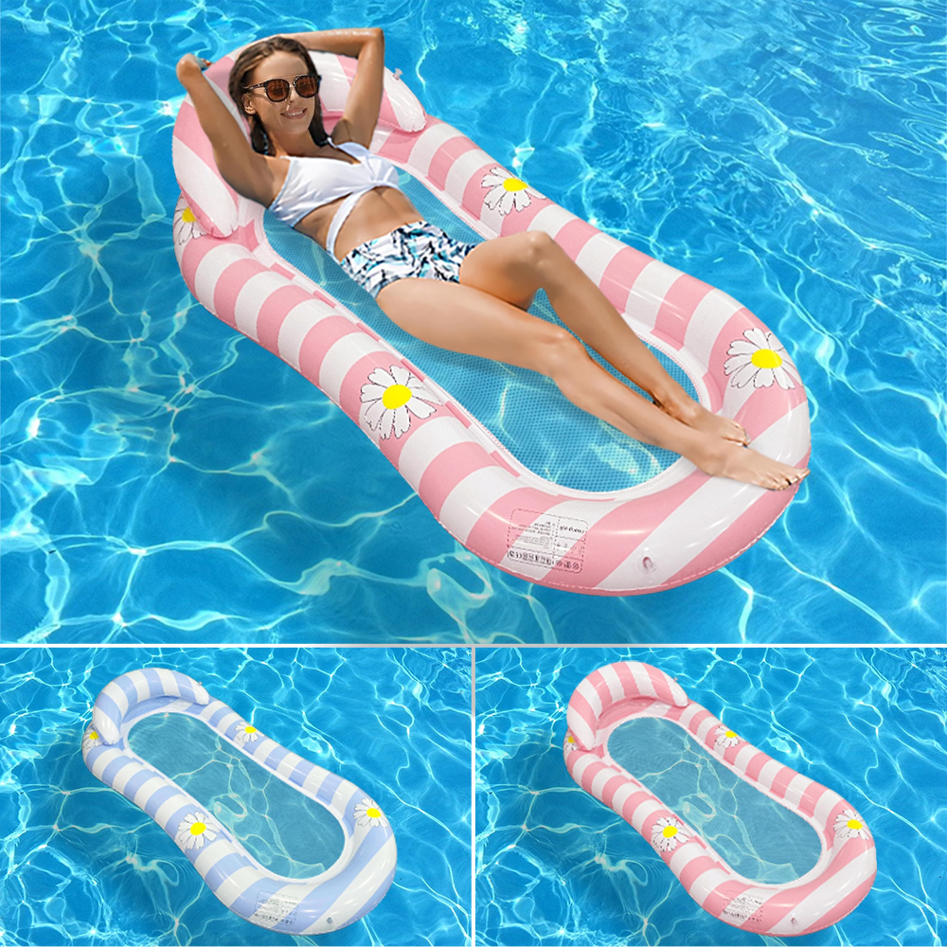 extra large inflatable pool lounge chair for adults