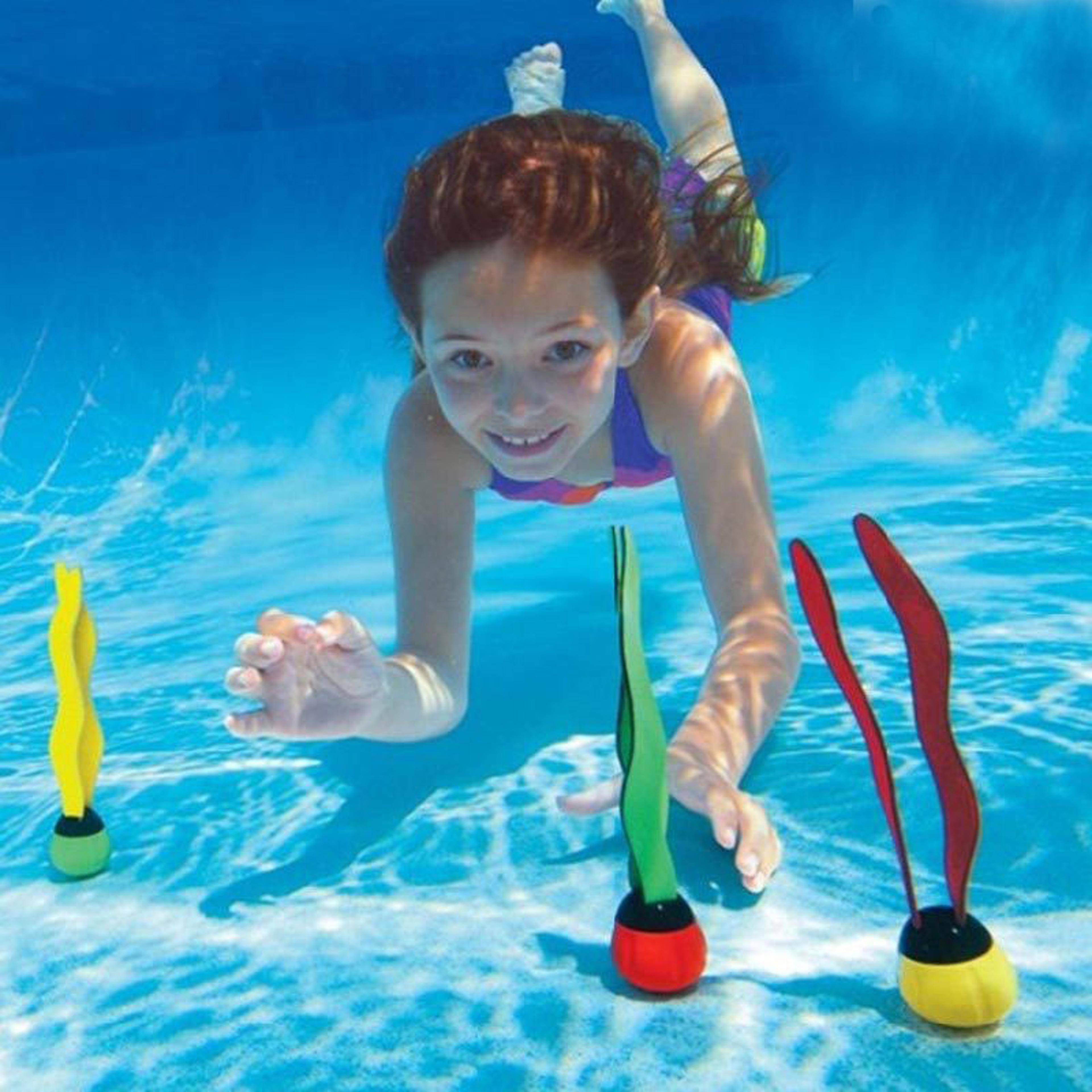 ocean plant kids diving toys for pool swimming training