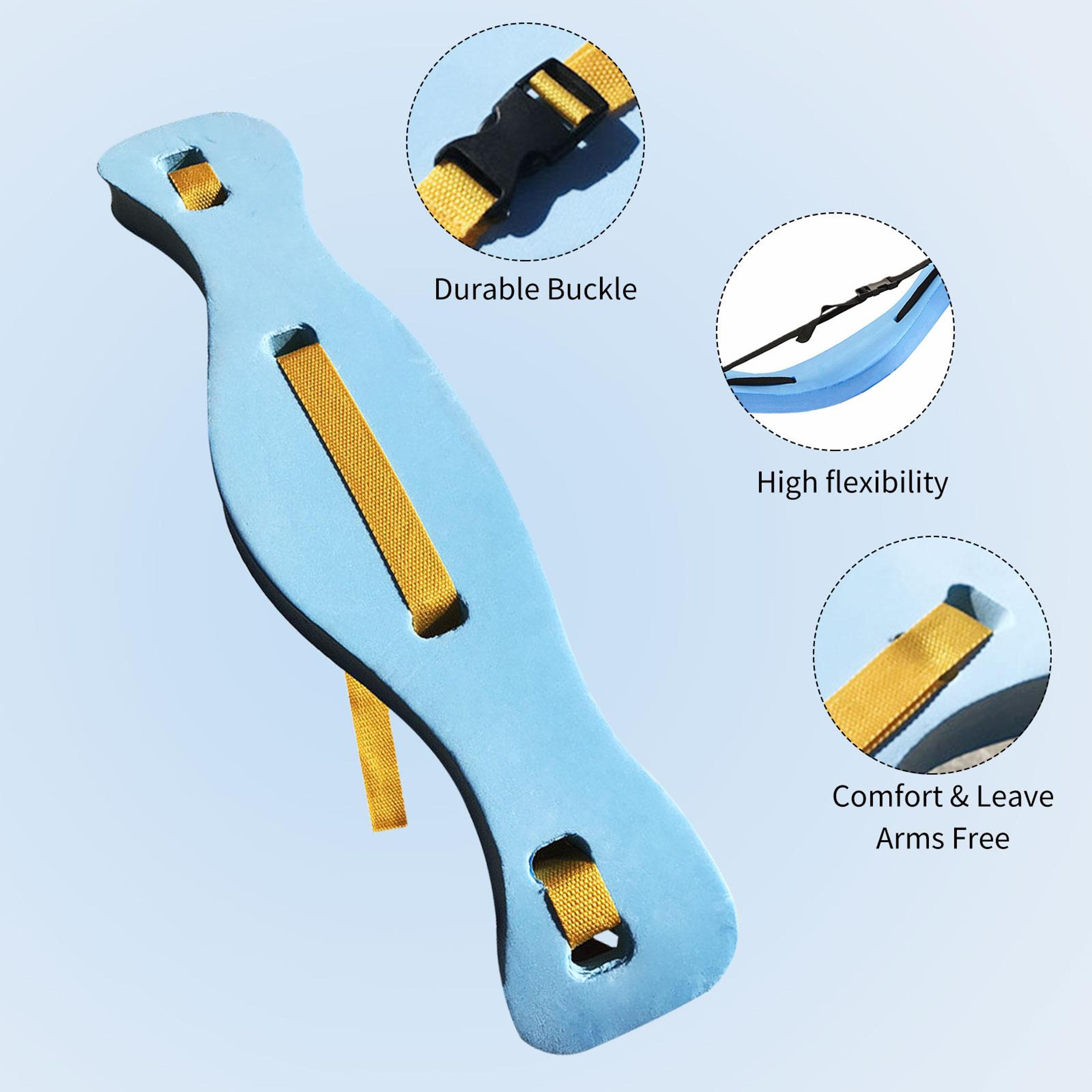 fish shaped swimming floating board waist buoyancy belt