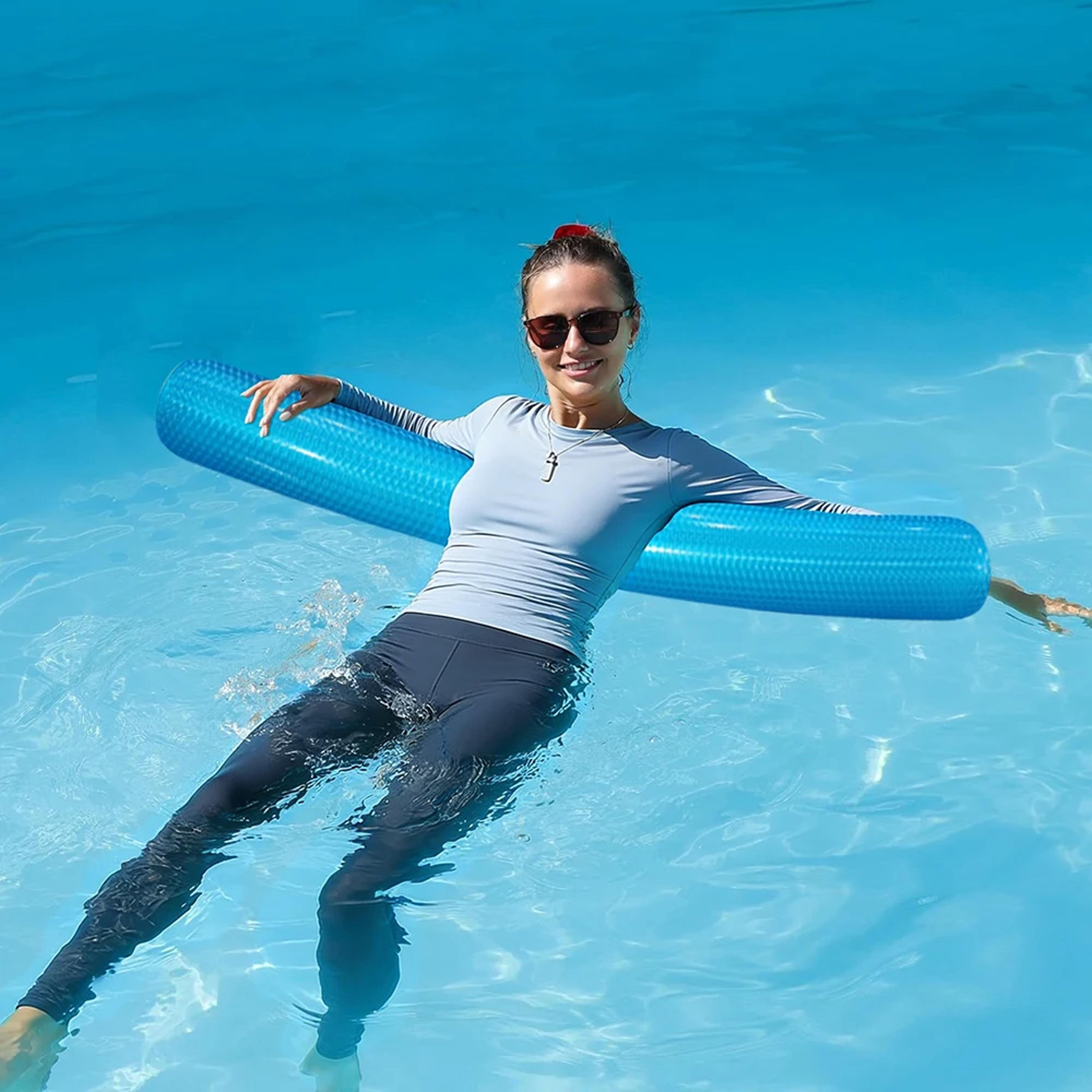 led inflatable pool noodle float stick for pool fun