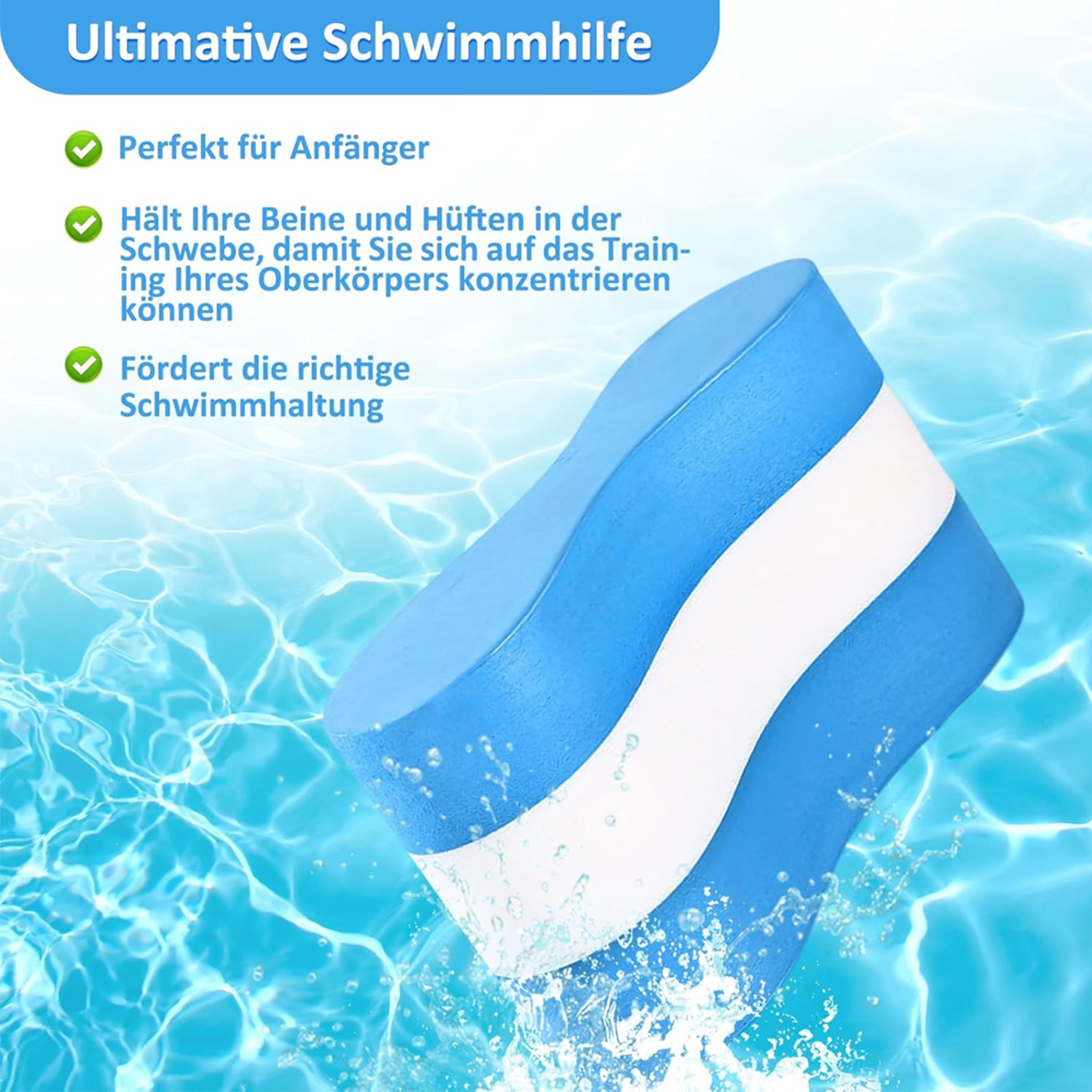 swimming pull buoy eva foam leg float swim training aid
