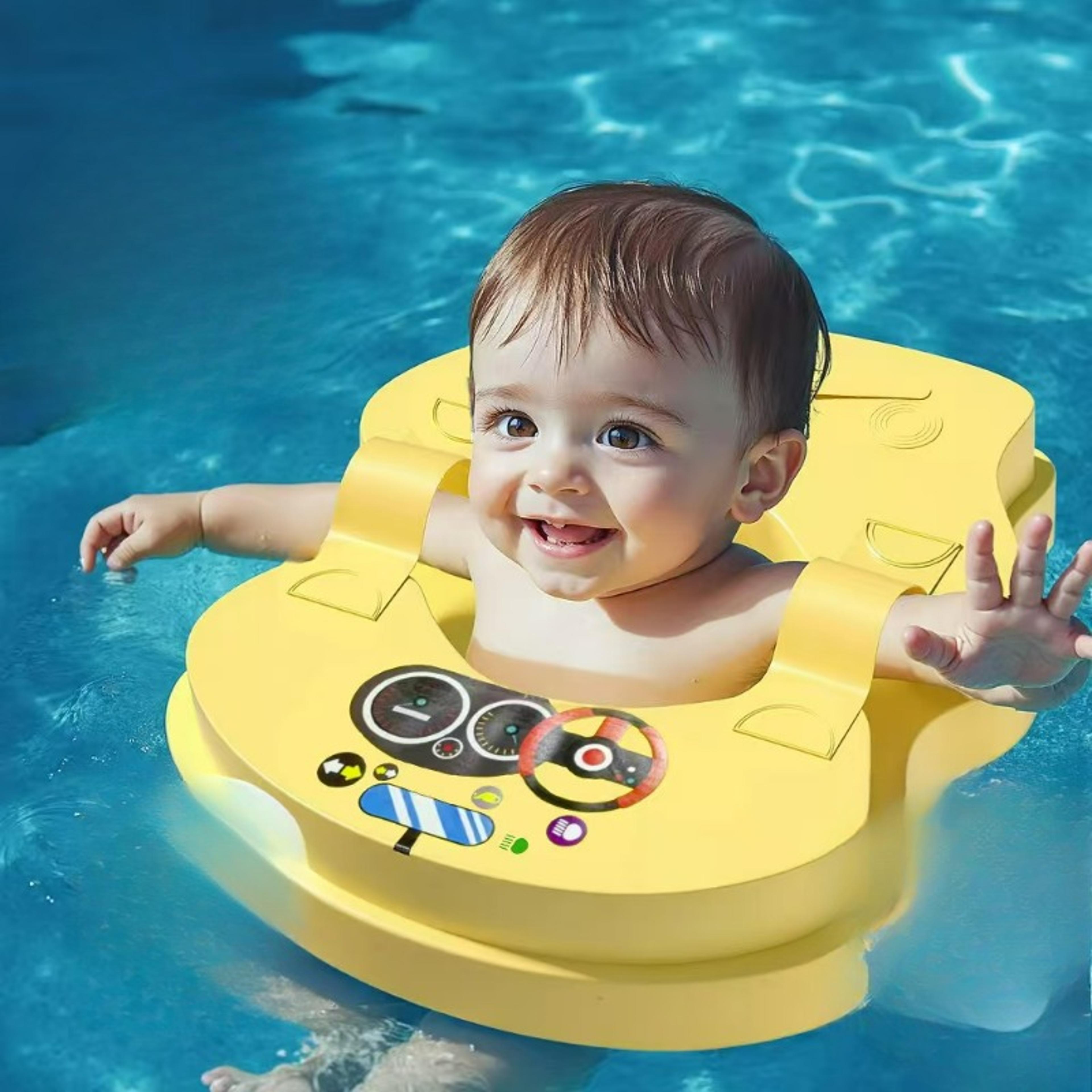 anti rollover underarm baby swim float infant swimming ring toddler pool trainer