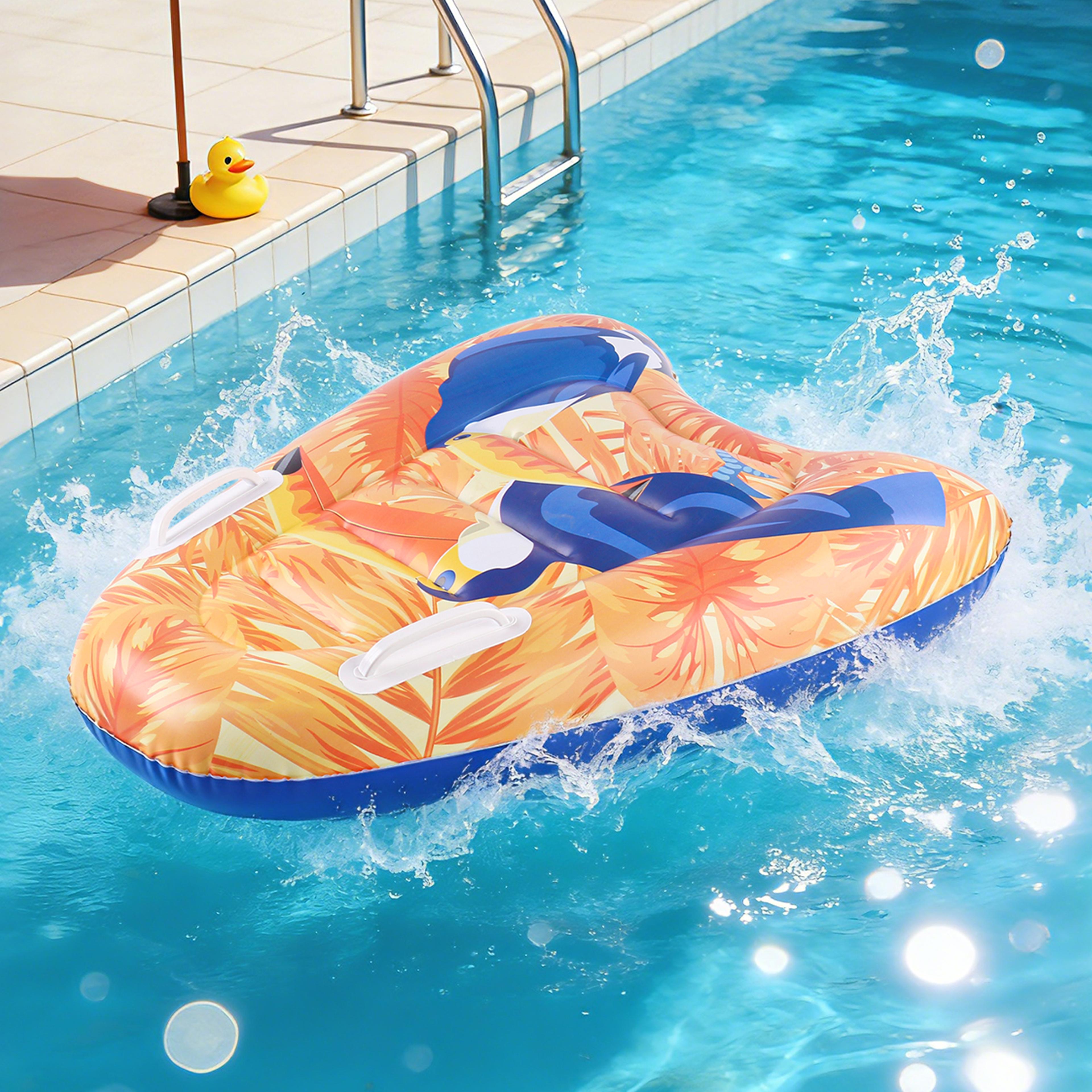 tropical inflatable pool float lounger water hammock chair for adults