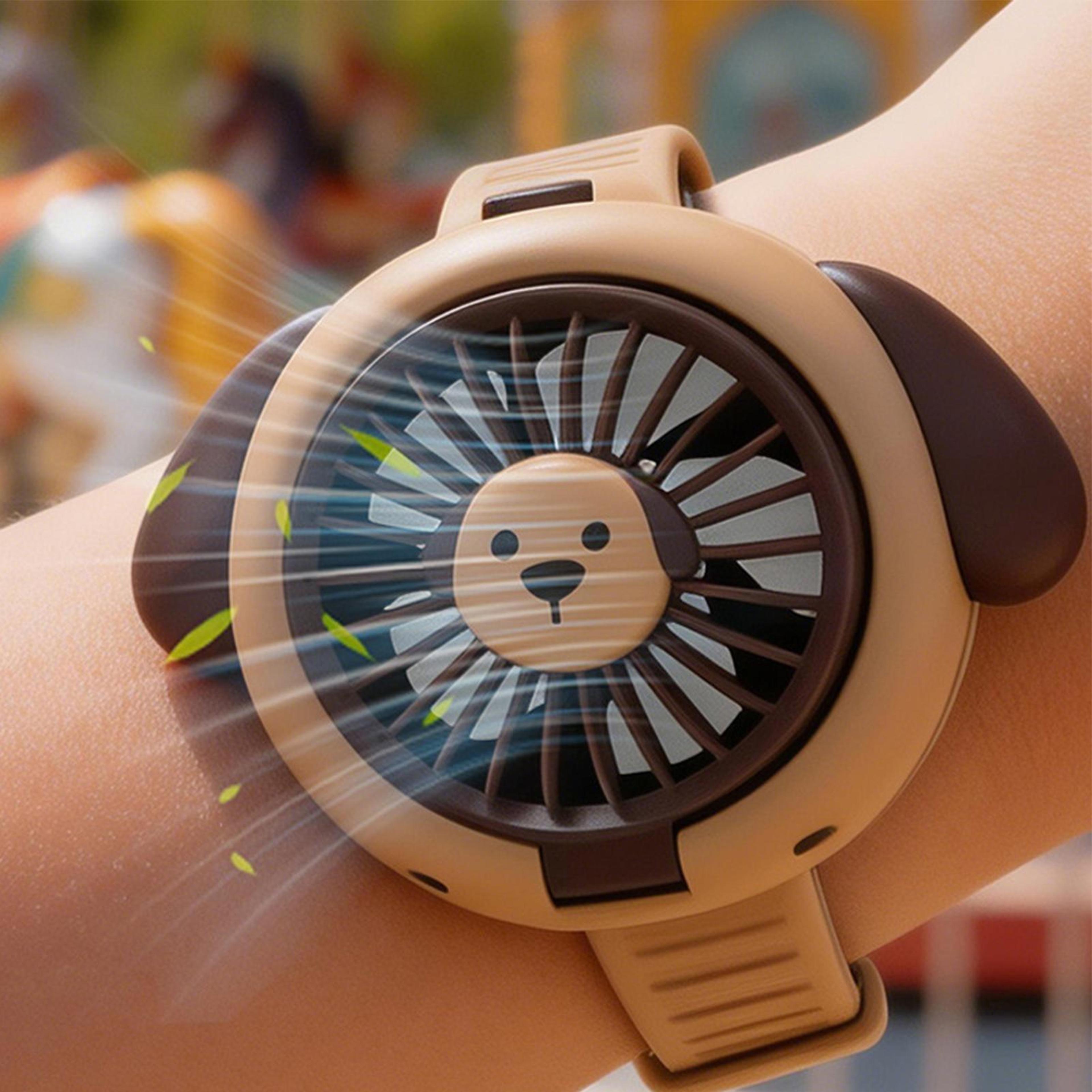 wearable wrist portable fan rechargeable mini cooler