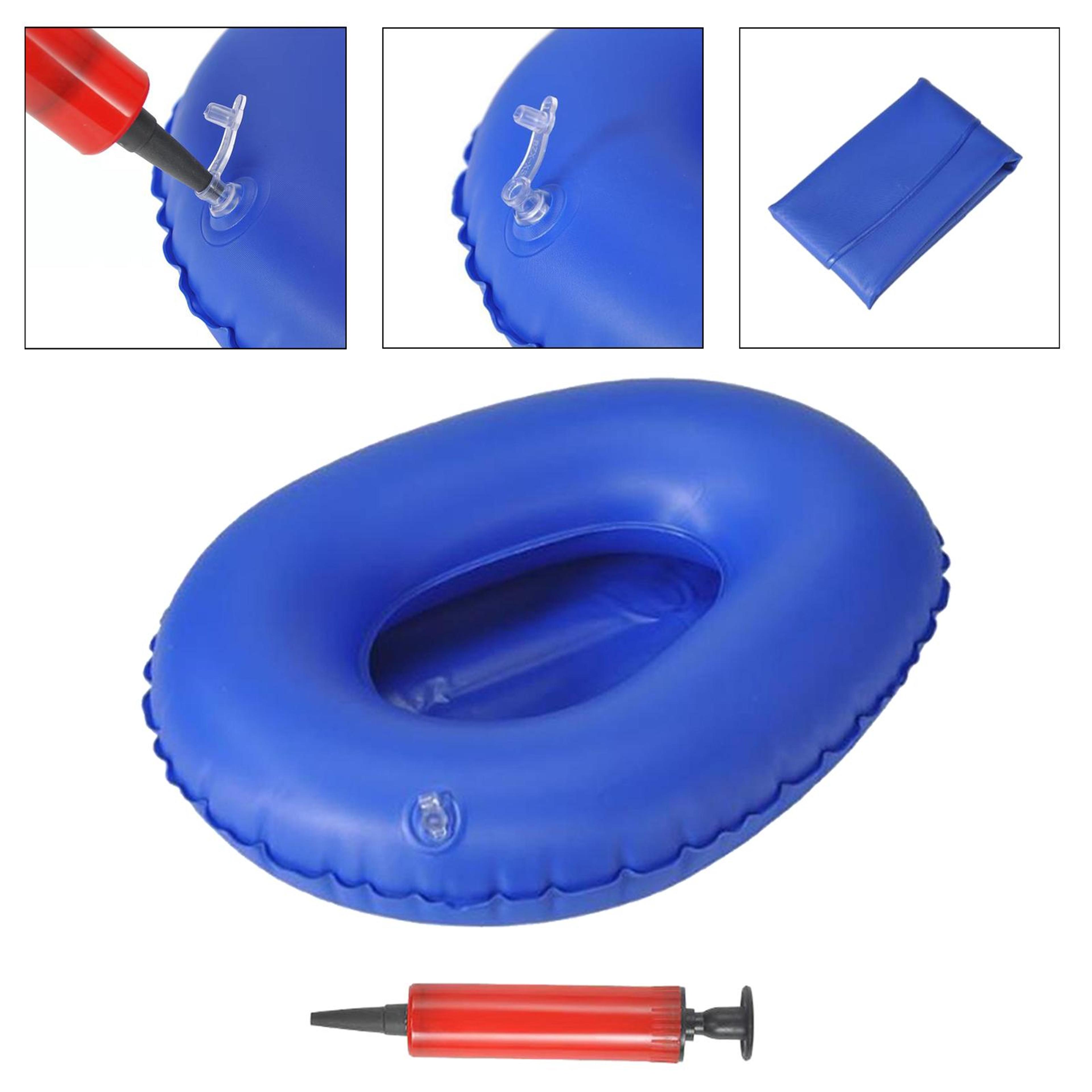 inflatable bedpan portable urinal for elderly anti bedsore bedridden care solution