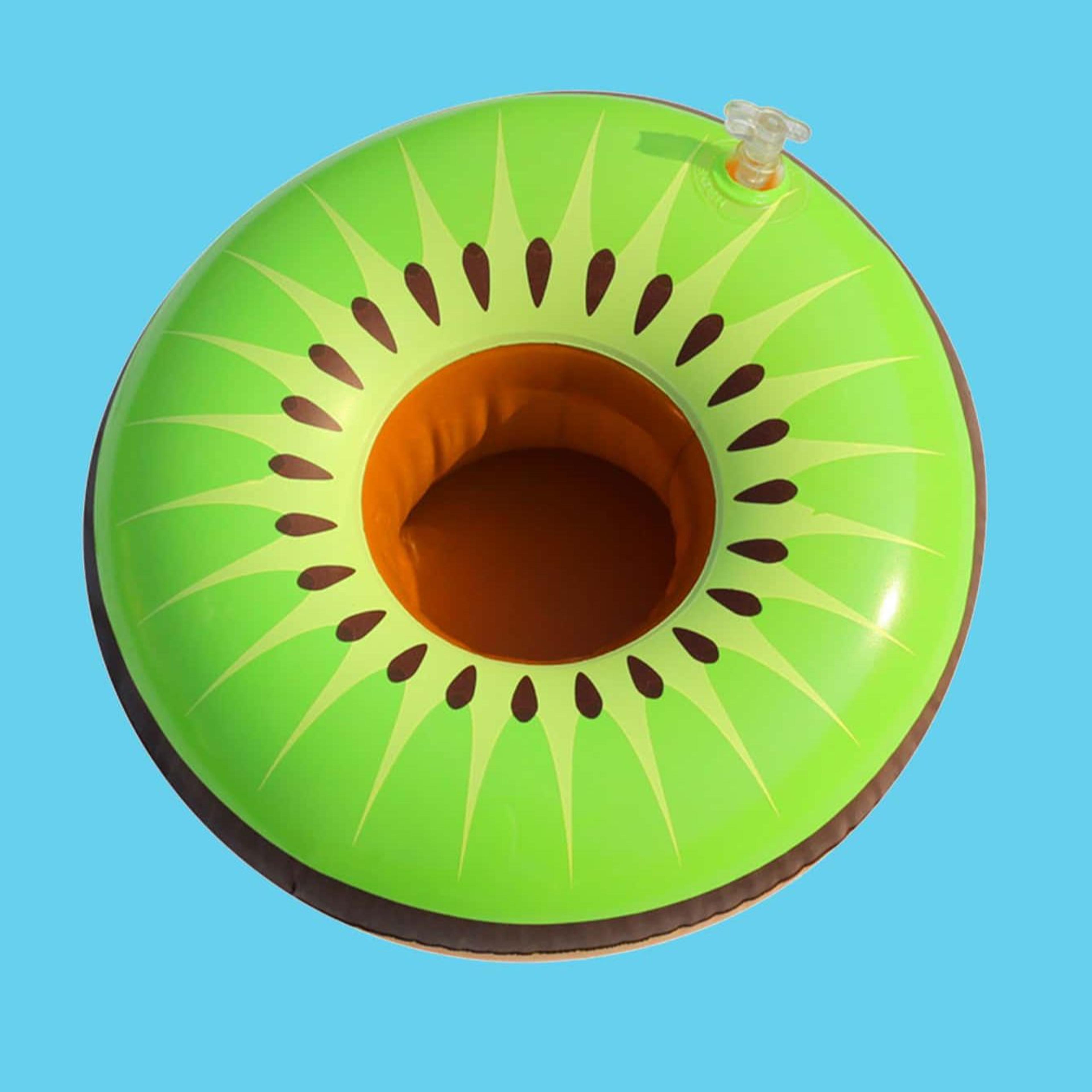 inflatable pool drink holder float cup coaster for swimming pool parties